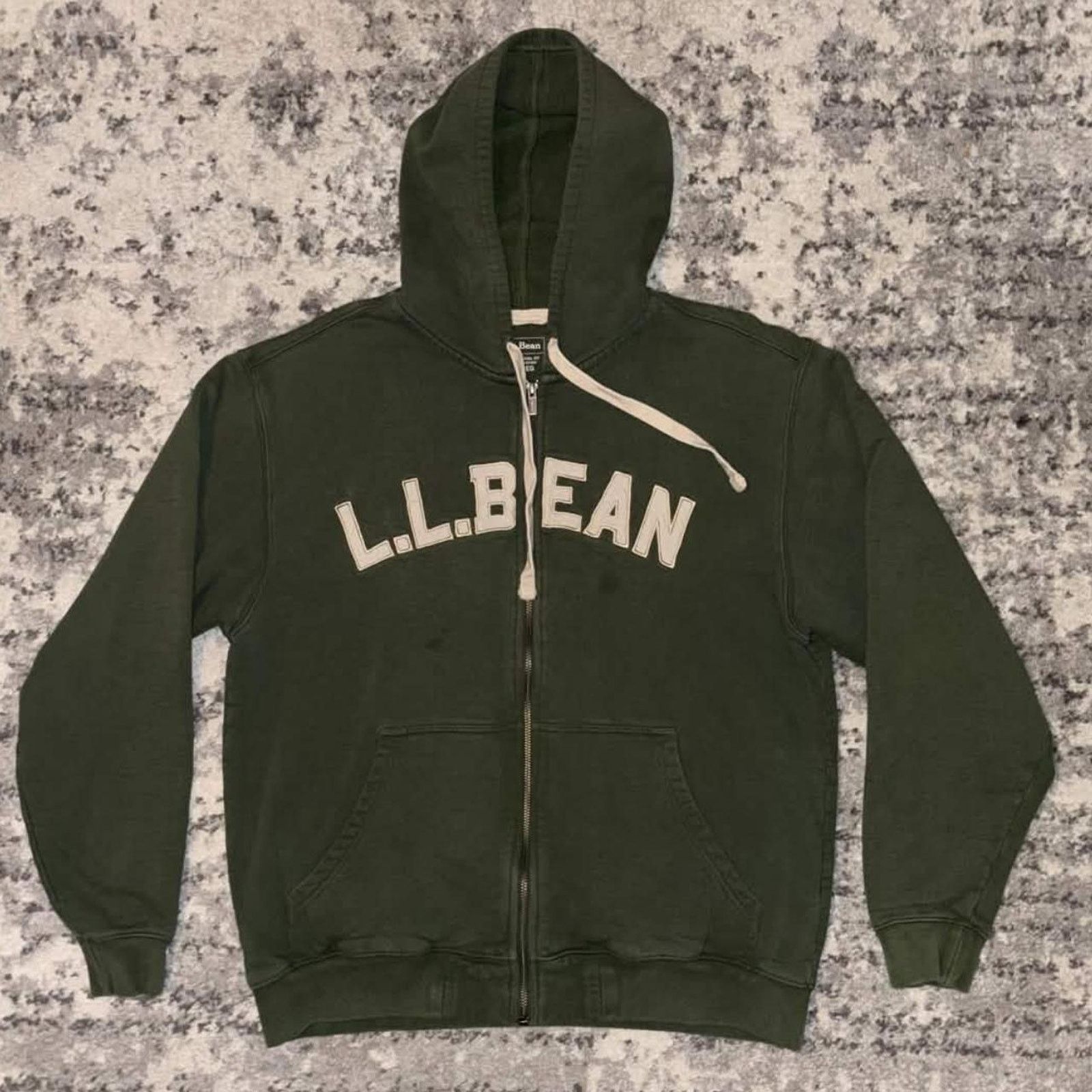 L.L. Bean Vintage L.L. Bean Spellout Zip Up Sweater Size US M / EU 48-50 / 2 - 1 Thumbnail