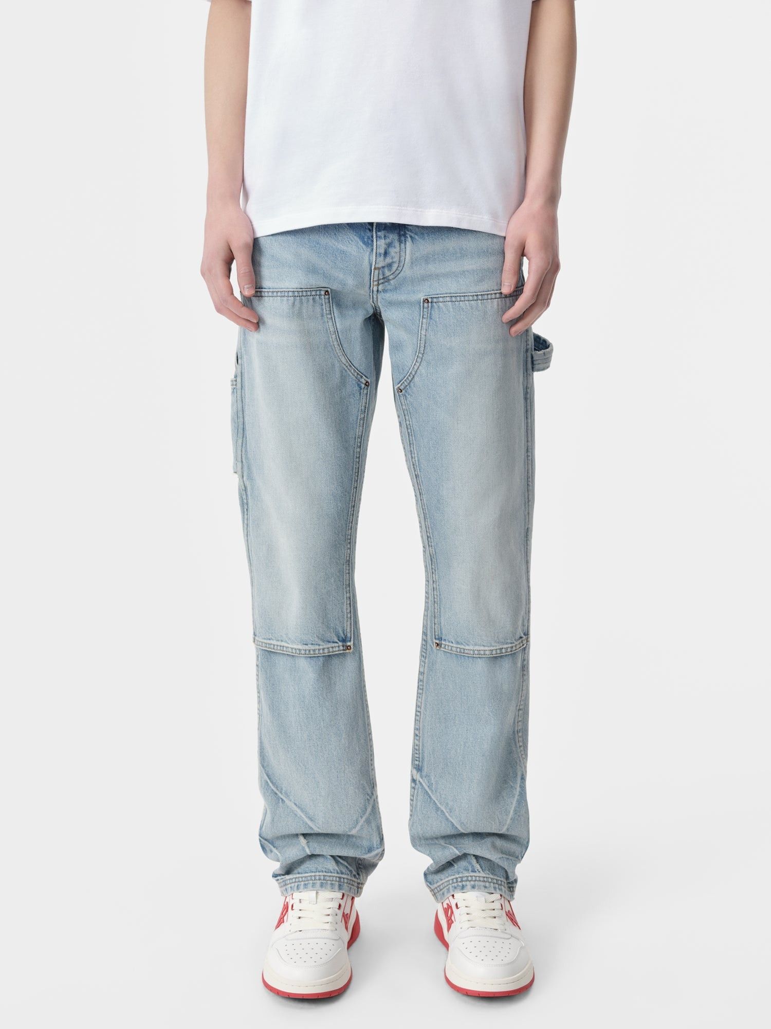 Amiri oc11z0225 Carpenter Jeans in Clay Indigo Size US 31 - 3 Thumbnail