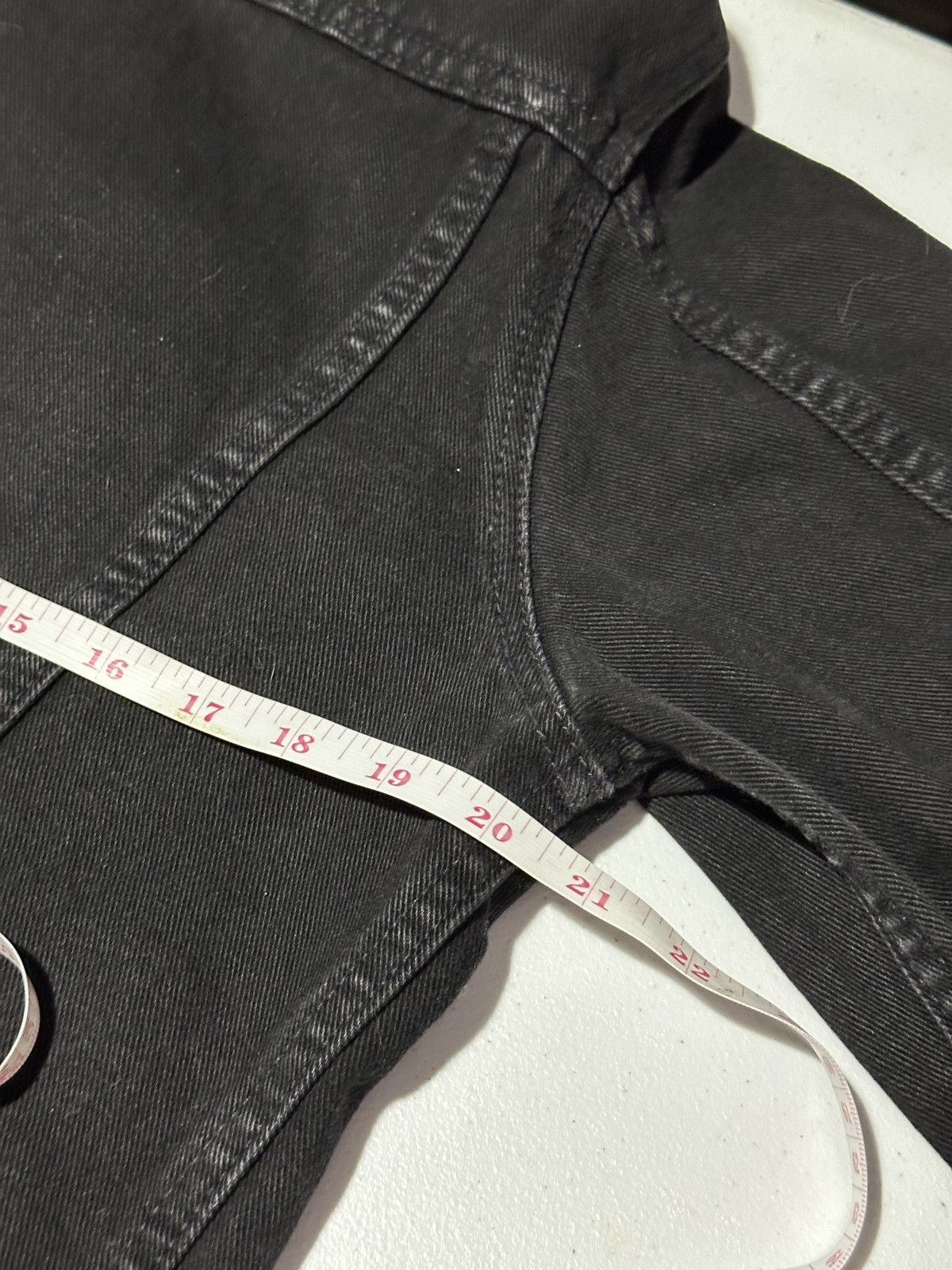 Calvin Klein Vintage Calvin Klein, jeans black denim trucker jacket Size US S / EU 44-46 / 1 - 12 Thumbnail