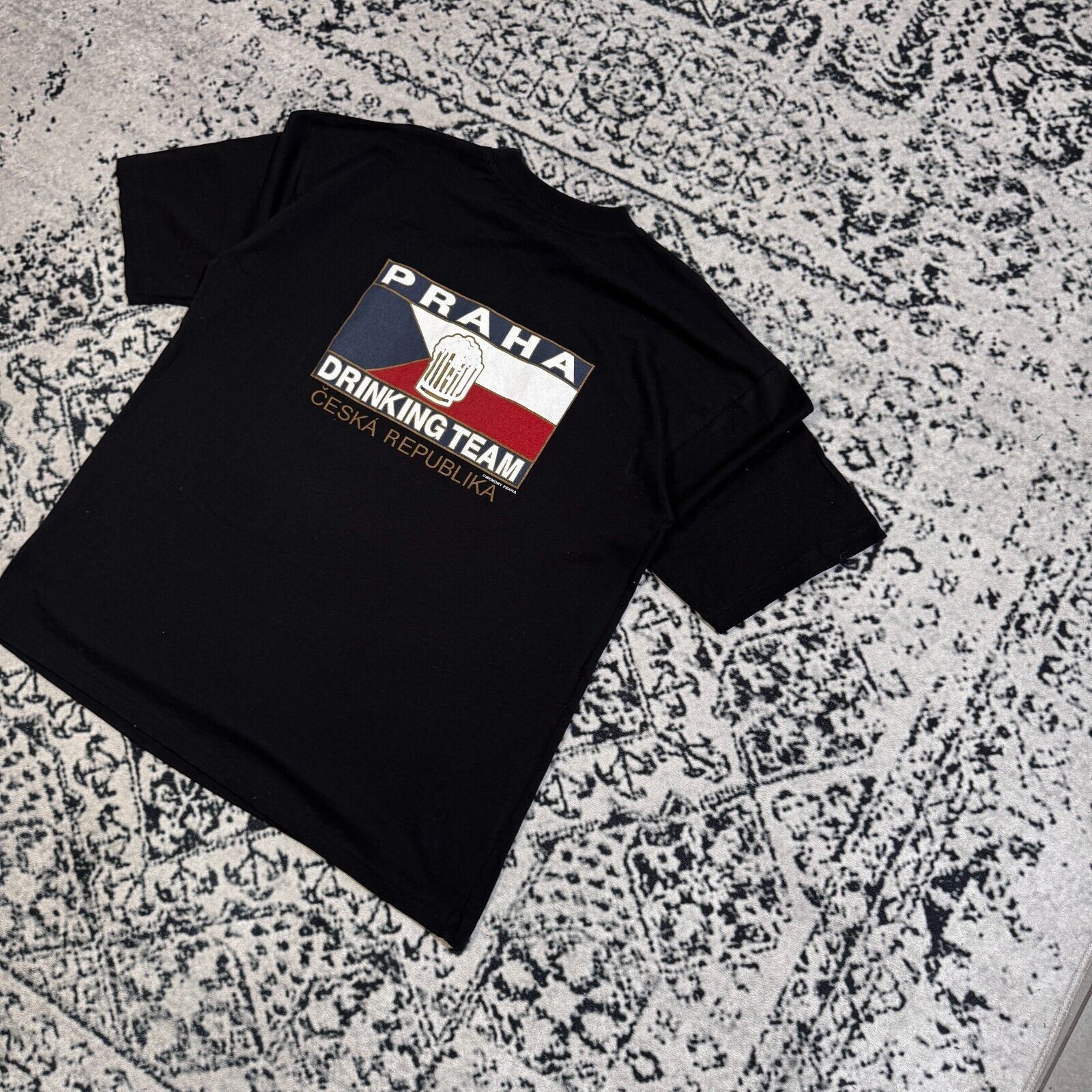 Vintage Vintage Unisex Black Cotton T-Shirt Size XL Nirvana Y2K Size US XL / EU 56 / 4 - 8 Thumbnail