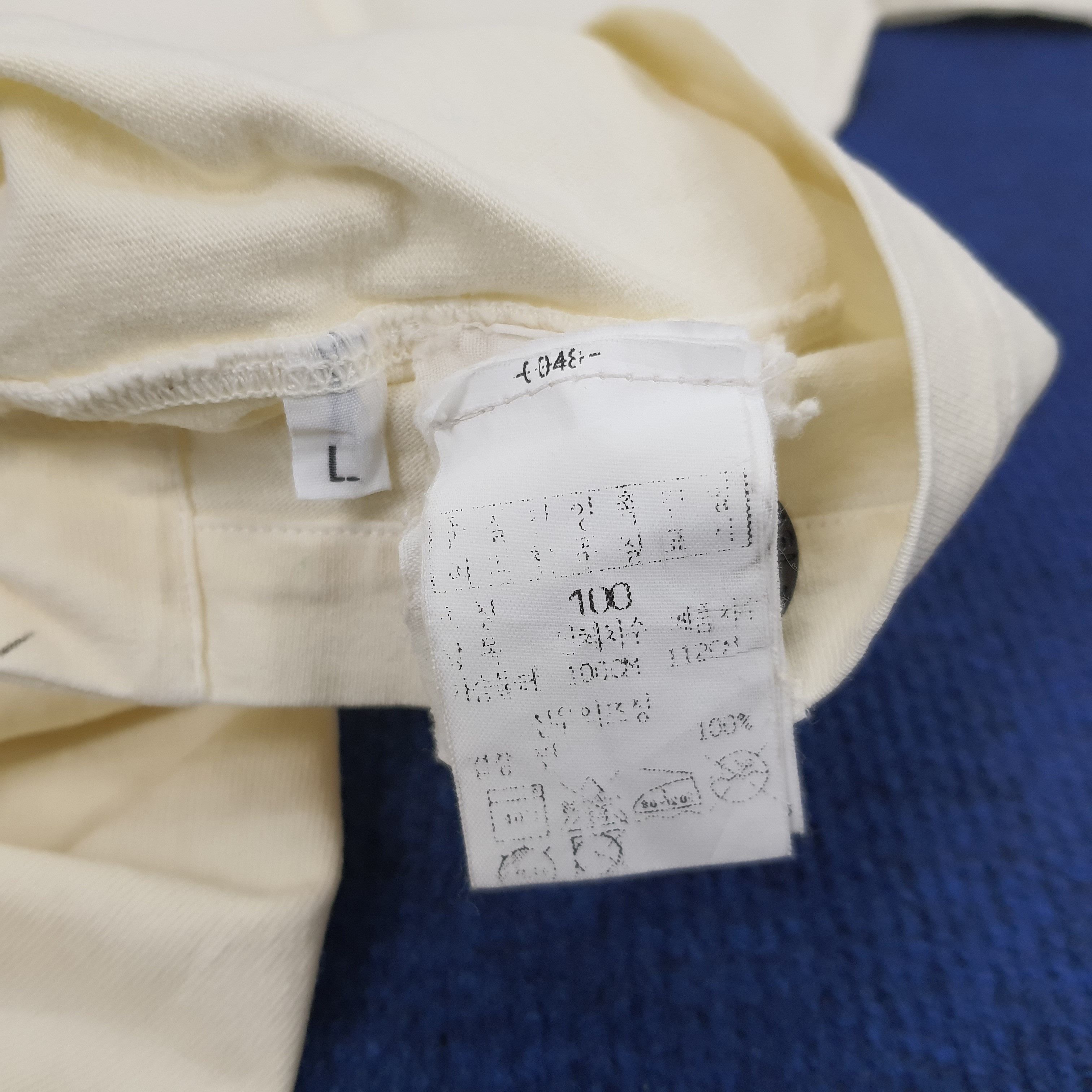 Stone Island × Vintage Vintage Stone Island COMPACT Polo Shirt Size US L / EU 52-54 / 3 - 7 Thumbnail