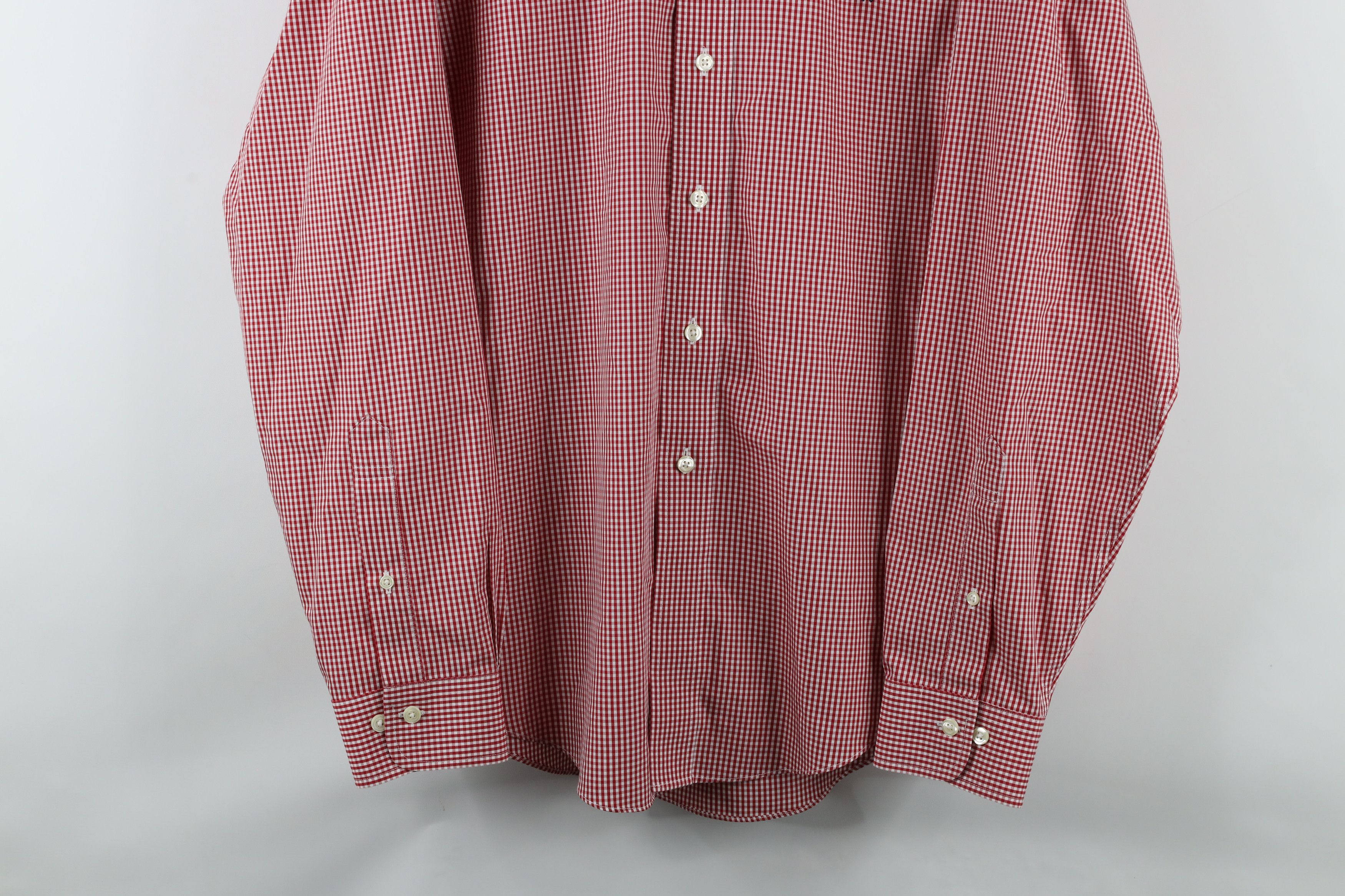 Brooks Brothers × Vintage Brooks Brothers Non Iron Collared Cotton Button Down Shirt Size US L / EU 52-54 / 3 - 3 Thumbnail