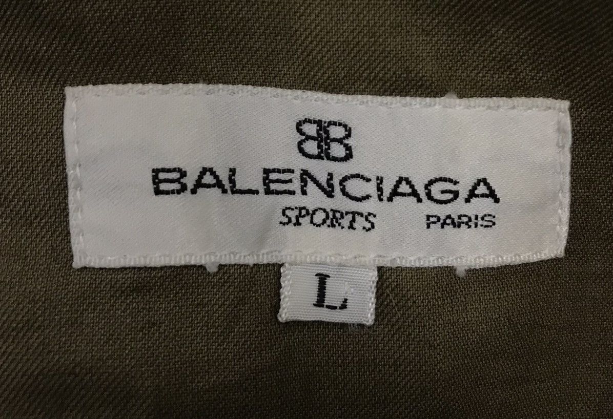 Balenciaga Vintage Balenciaga Sports Paris Jacket Size US L / EU 52-54 / 3 - 9 Thumbnail
