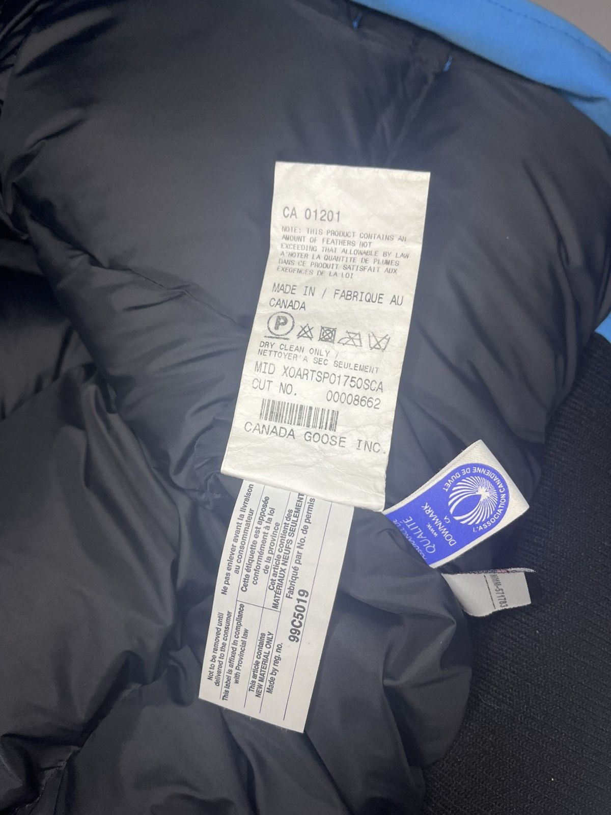 Canada Goose Canada Goose Chilliwack Bomber Blue Arctic Program Fur Hood Size US S / EU 44-46 / 1 - 9 Thumbnail