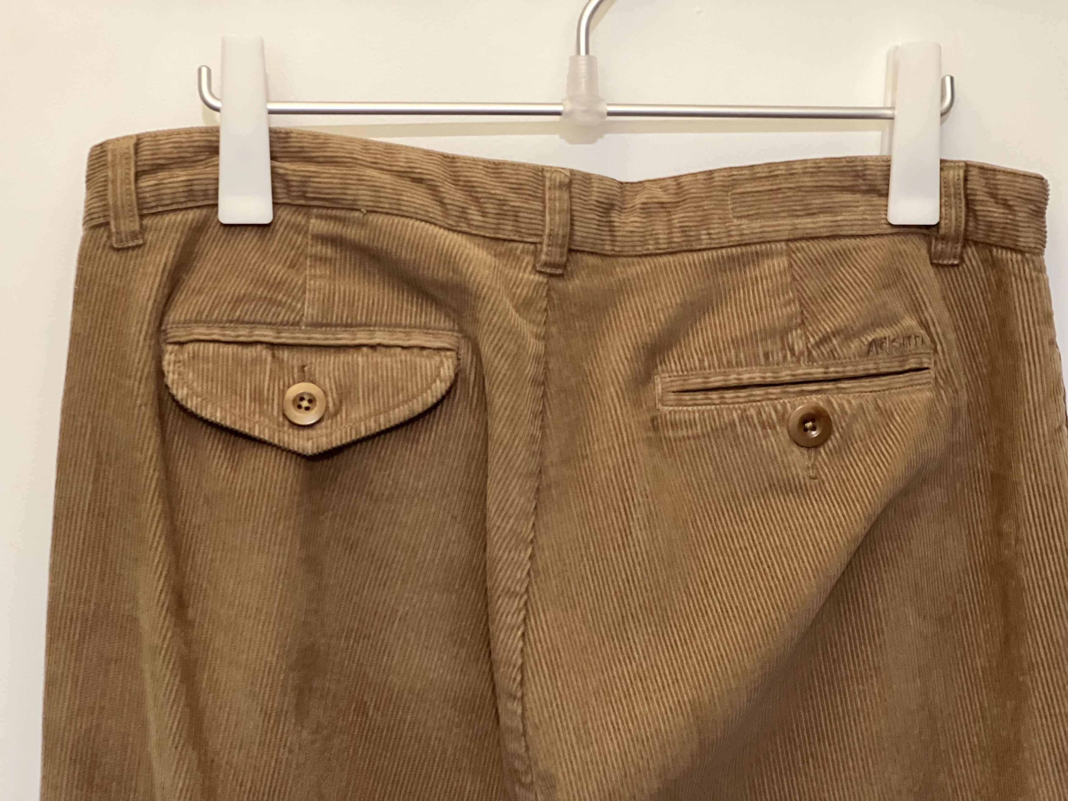 Adsum Adsum Corduroy Pants (L) Beige Size US 34 / EU 50 - 4 Thumbnail