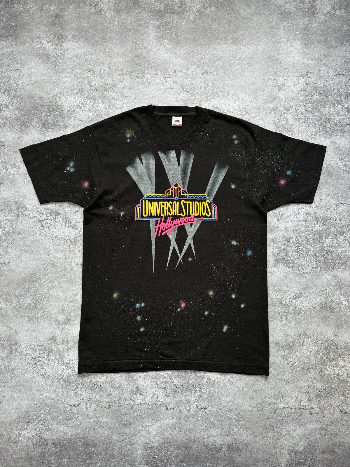 Universal Studios Vintage Universal Studios Hollywood T-Shirt Single Stitch Size US XL / EU 56 / 4 - 1 Thumbnail
