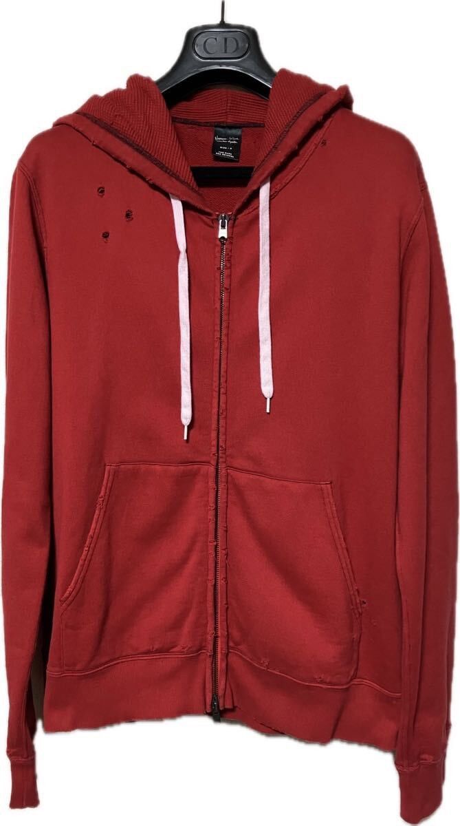 トップス NIGHT CRAWLER Long Damage Zip Hodie POLICE-Performance-Full-Zip-