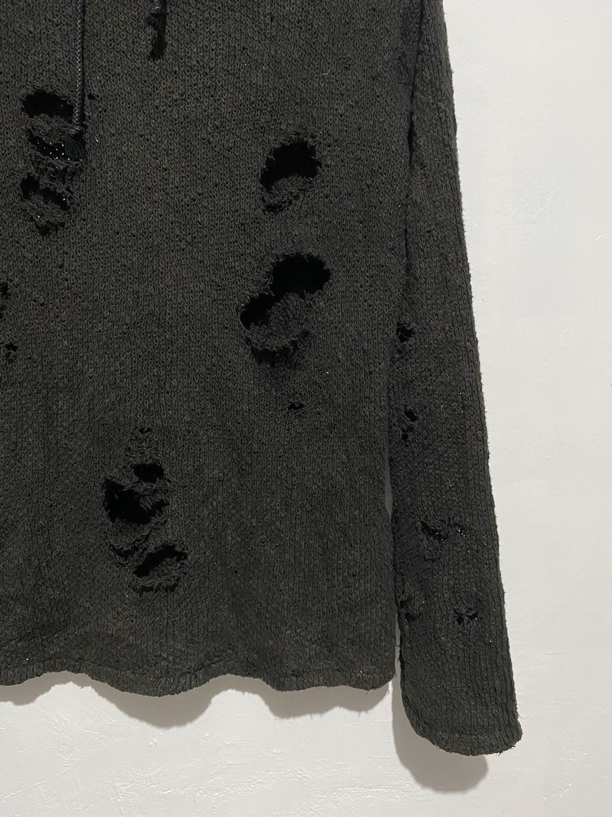 Other Vintage Circus distressed grunge knit hoodie LGB Styled Size US M / EU 48-50 / 2 - 6 Thumbnail