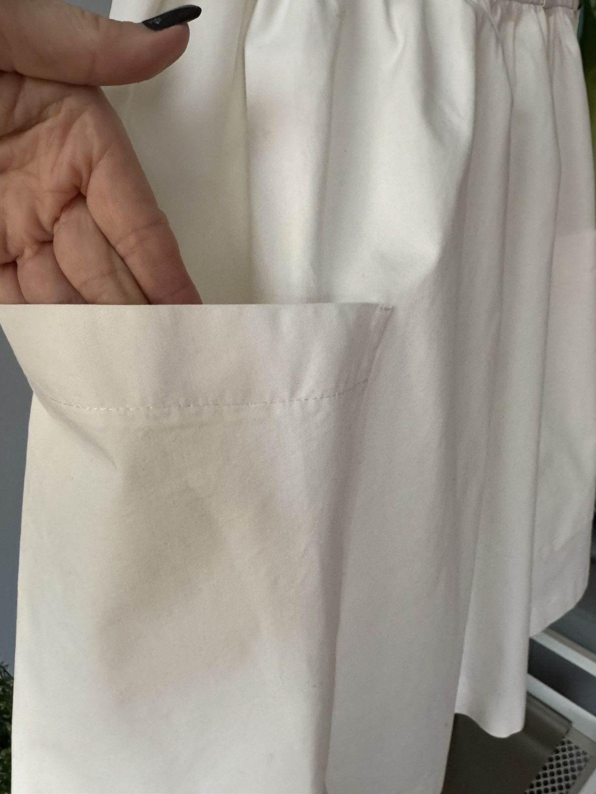Chloe Chloé White Cotton Skirt – Size 6 US / 42 IT – Made in Italy Size 28" / US 6 / IT 42 - 9 Thumbnail