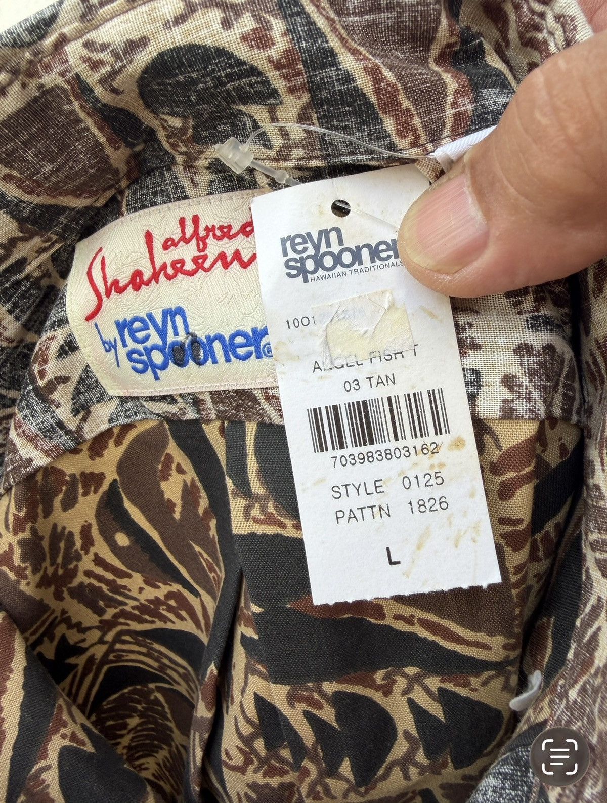 Reyn Spooner New Reyn Spooner Angel Fish Alfred Shaheen Hawaiian Men's L Size US L / EU 52-54 / 3 - 4 Thumbnail