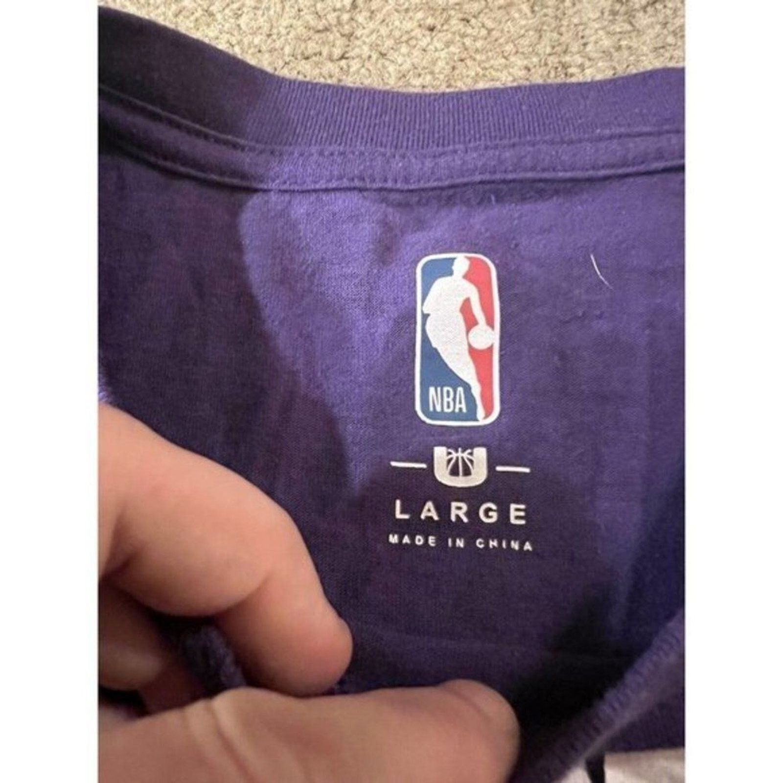 NBA NBA Polyester Los Angeles Lakers Graphic T Shirt Size L Size US L / EU 52-54 / 3 - 3 Thumbnail