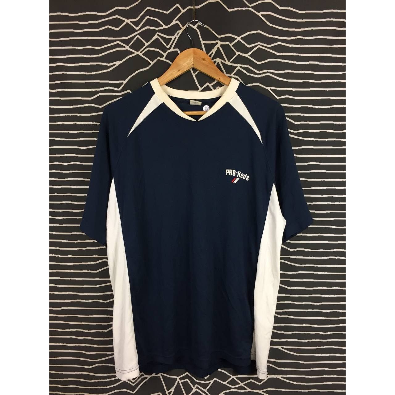 Keds × Pro-Keds × Vintage Vtg Pro-Keds Small Logo Athletic Sportswear Jersey Size US L / EU 52-54 / 3 - 1 Thumbnail