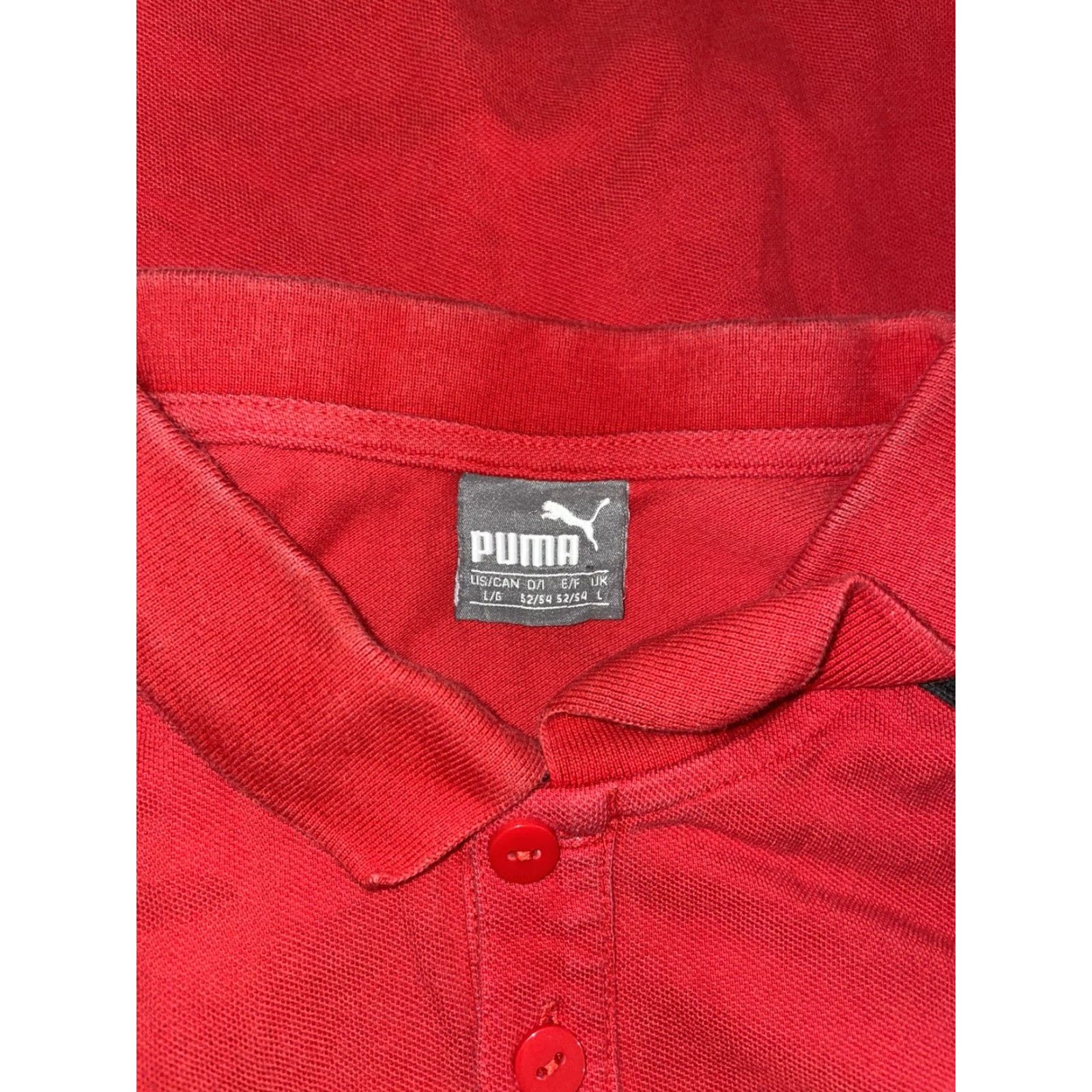 Puma Puma Polo Shirt Mens L Red Ferrari Size US L / EU 52-54 / 3 - 2 Thumbnail