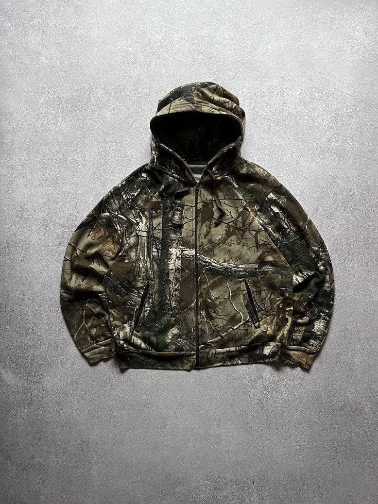 Realtree × Vintage Vintage Realtree Heavy Cotton Boxy Hoodie Y2K L Size US L / EU 52-54 / 3 - 1 Thumbnail