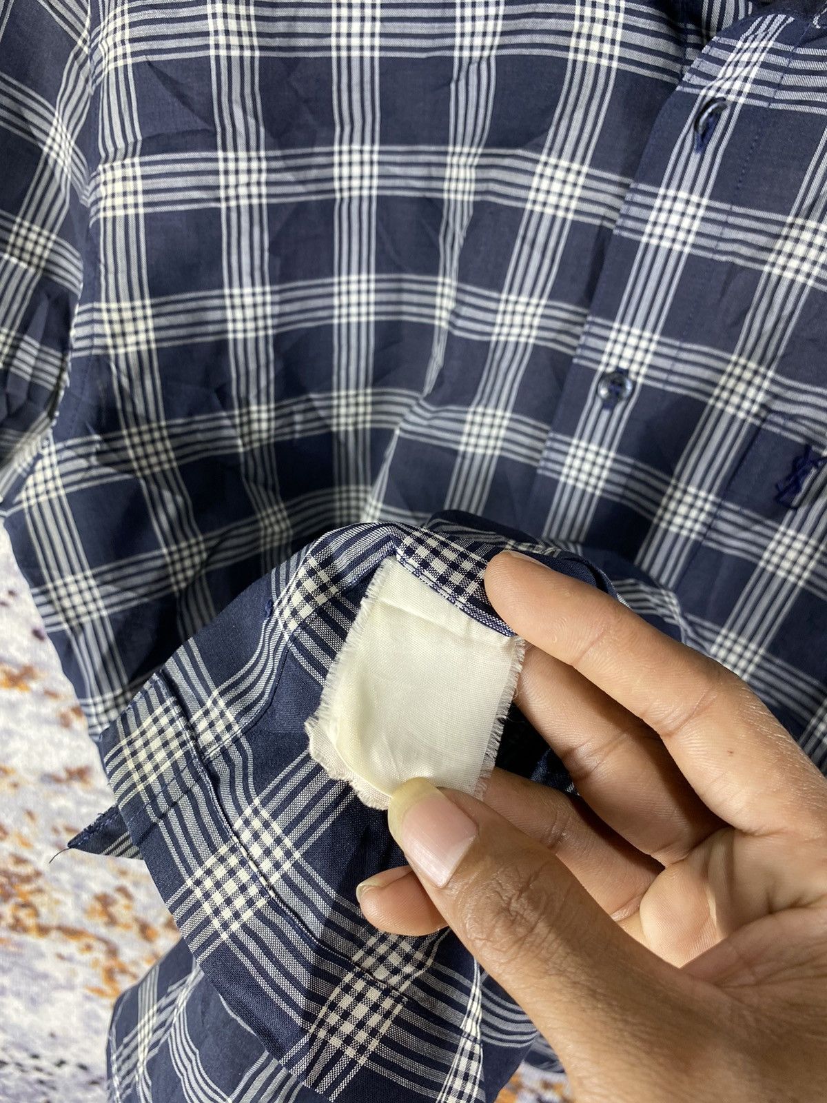 Yves Saint Laurent Vintage Yves Saint Laurent Button up shirt Size US L / EU 52-54 / 3 - 6 Thumbnail