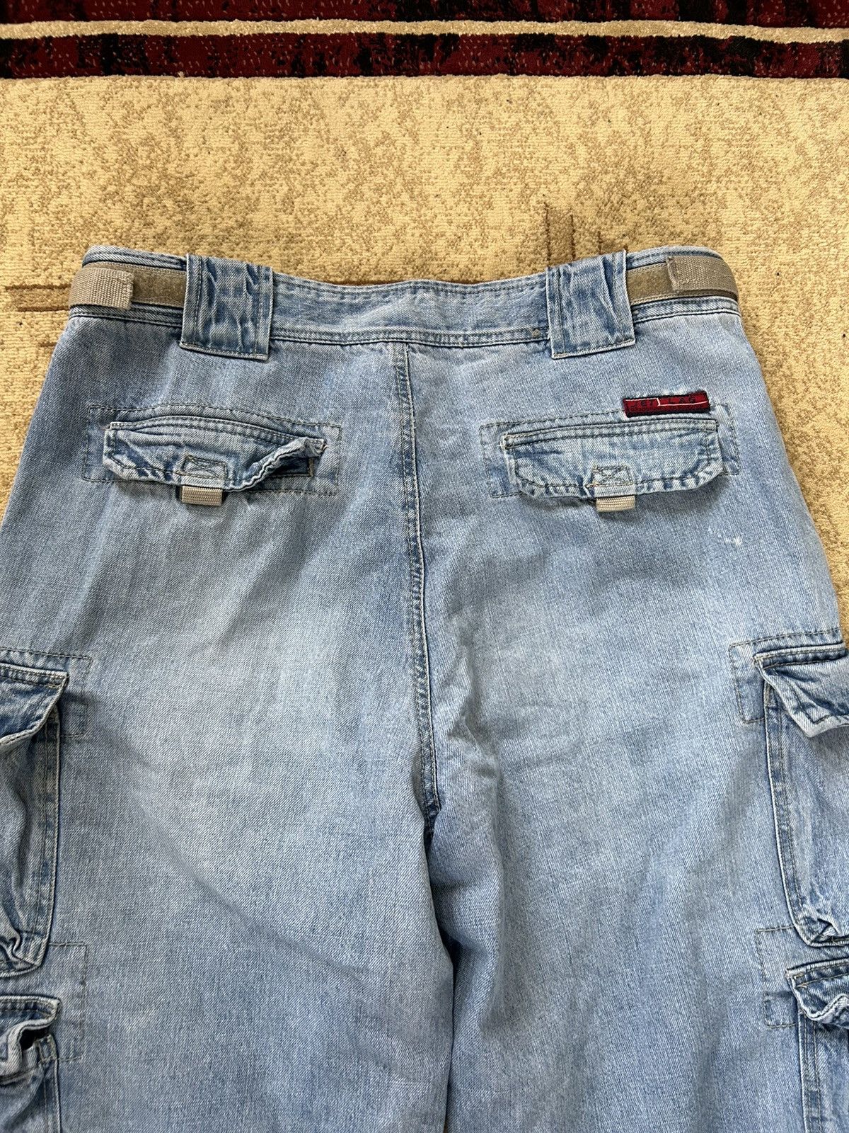 Jet Lag × Vintage Vintage Jet Lag Baggy Denim Cargo Jeans Size US 36 / EU 52 - 7 Thumbnail