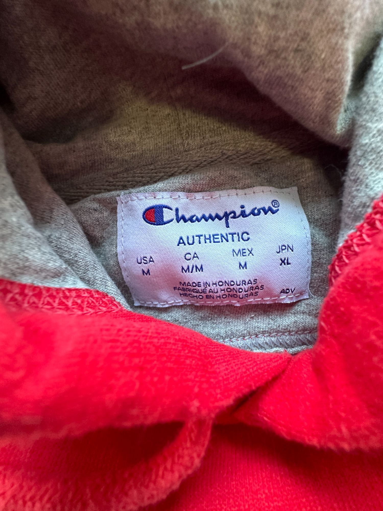 Champion Champion Red Crop Sweat Hoodie Women size M Size M / US 6-8 / IT 42-44 - 5 Thumbnail