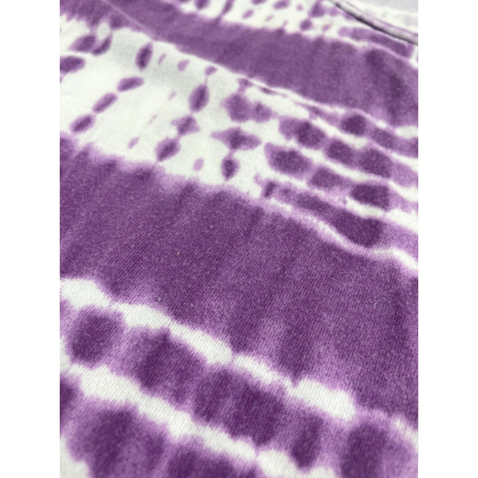 Merona Merona Tank Top Women’s Size S Purple White Tie Dye Stripes Sleeveless Round Neck Shirt Adult Womens Size S / US 4 / IT 40 - 3 Thumbnail