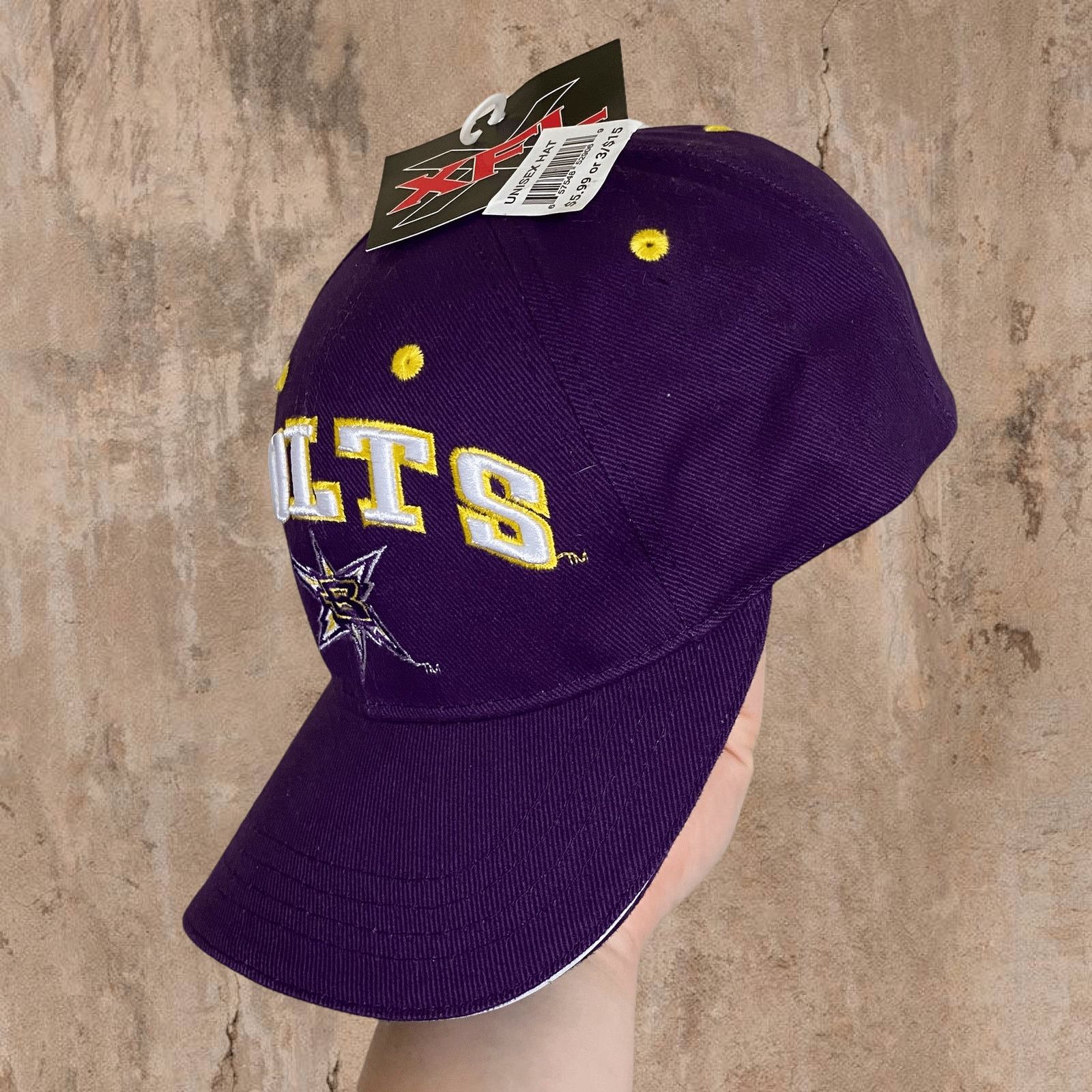 Vintage Vintage Y2K Birmingham Bolts XFL Hat OSFA Adjustable NWT Size ONE SIZE - 3 Thumbnail