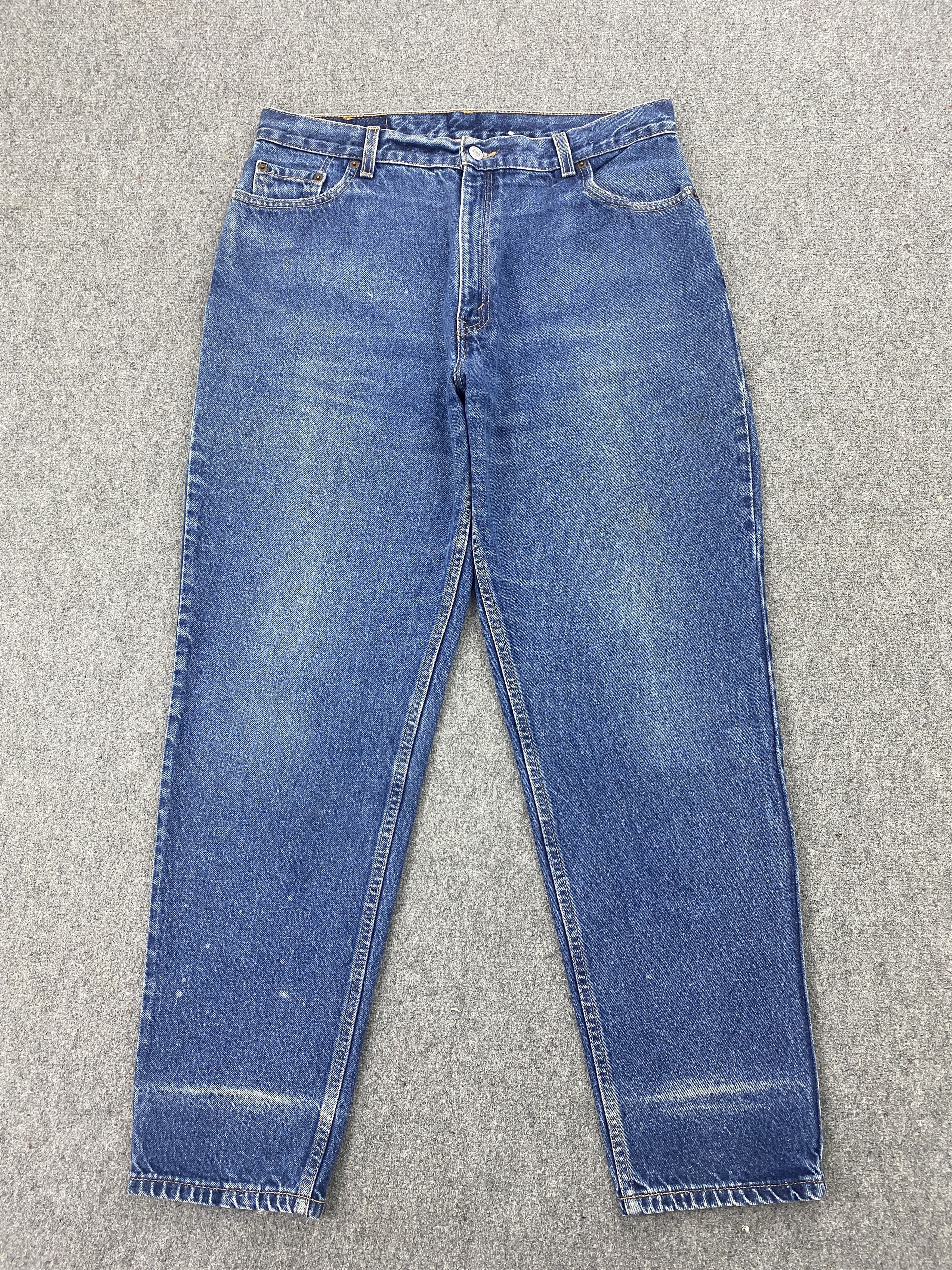 Vintage 90s Levi's 550 Faded Blue Jeans