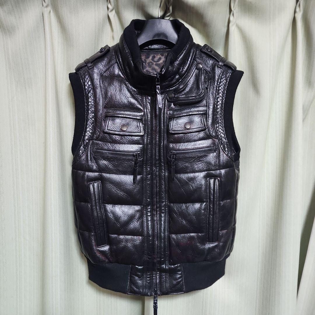Roen Roen leather Vest Size US M / EU 48-50 / 2 - 1 Thumbnail