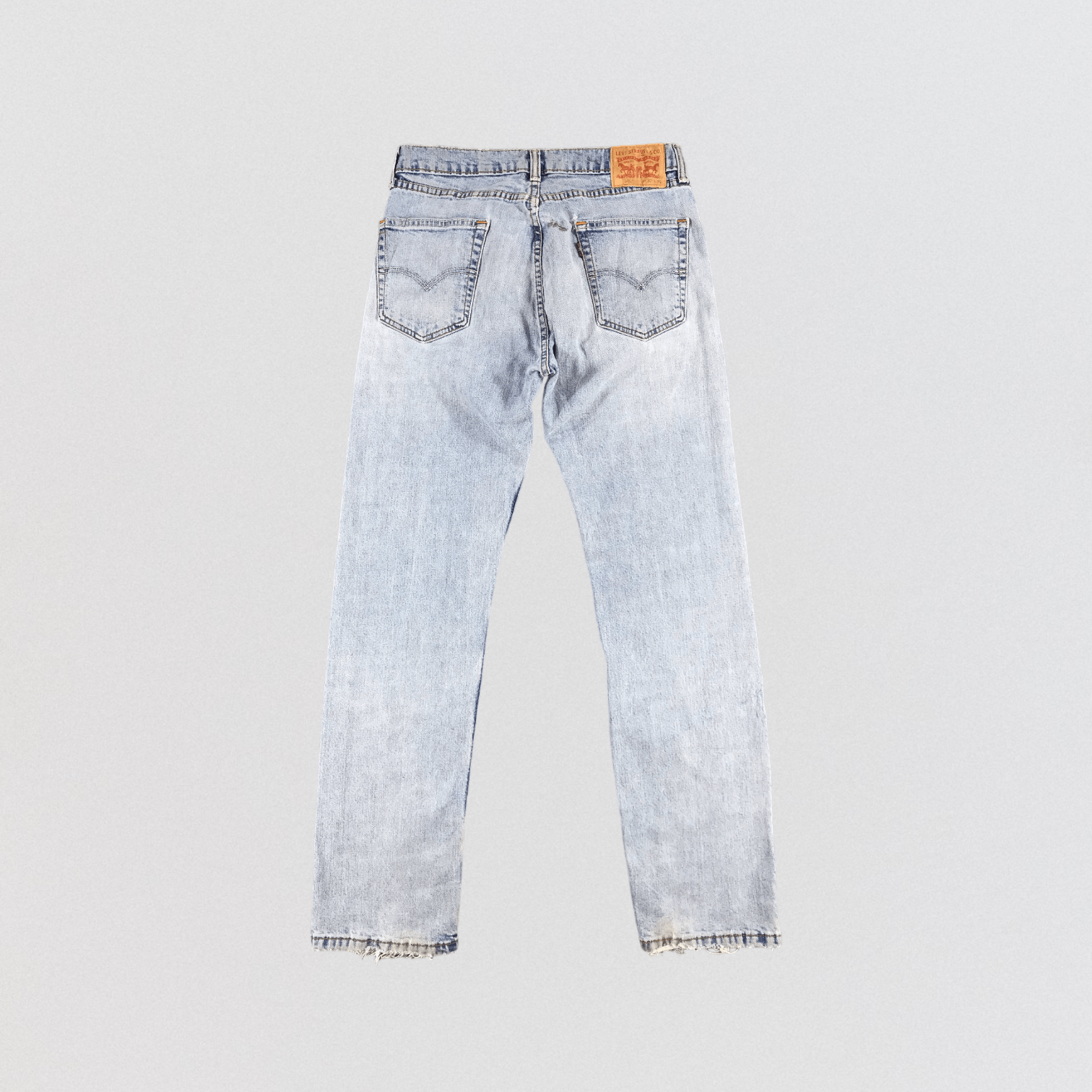 Levi's × Vintage 90s Vintage Levis Light Wash 505 Jeans-JM1696 Size US 31 - 2 Thumbnail