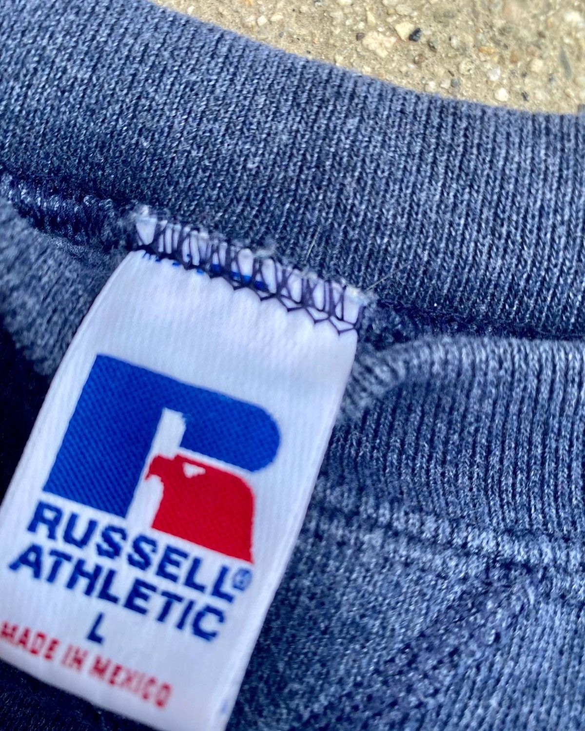 Russell Athletic × Vintage Vintage 90s Russell sweatshirt Size US L / EU 52-54 / 3 - 2 Thumbnail