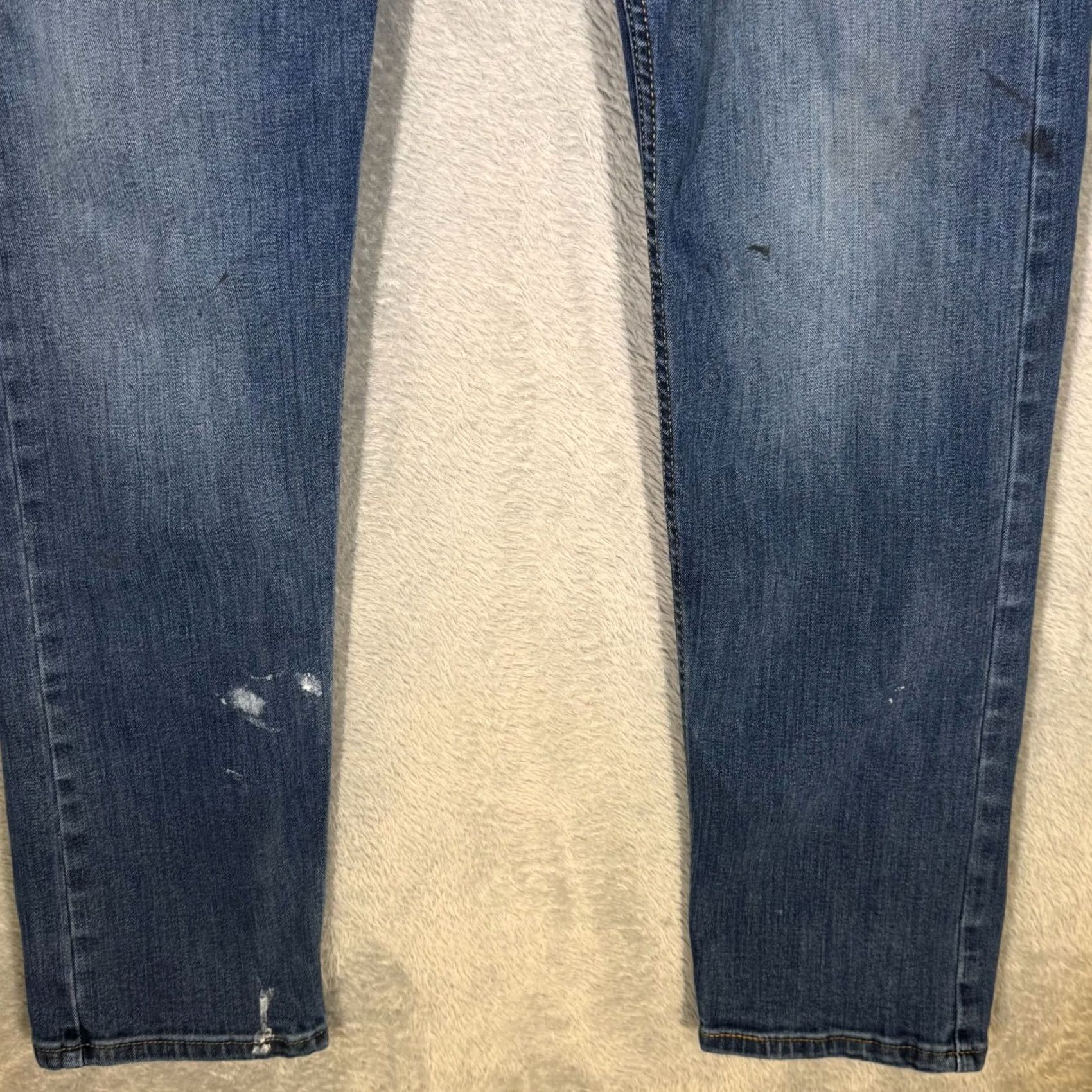 Levi's Levi's 502 Jeans 32X32 Blue Denim 5-Pockets Mid-Rise Taper Fit Zip Fly Men Size US 32 / EU 48 - 5 Thumbnail