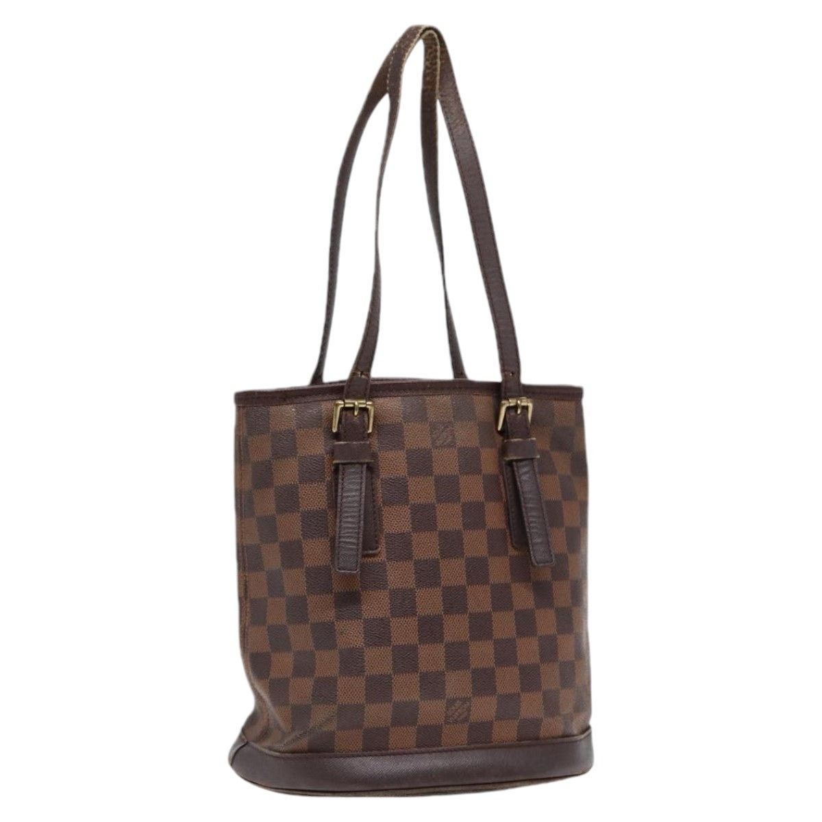 Louis Vuitton LOUIS VUITTON Damier Ebene Marais Shoulder Bag N42240 Size ONE SIZE - 1 Thumbnail