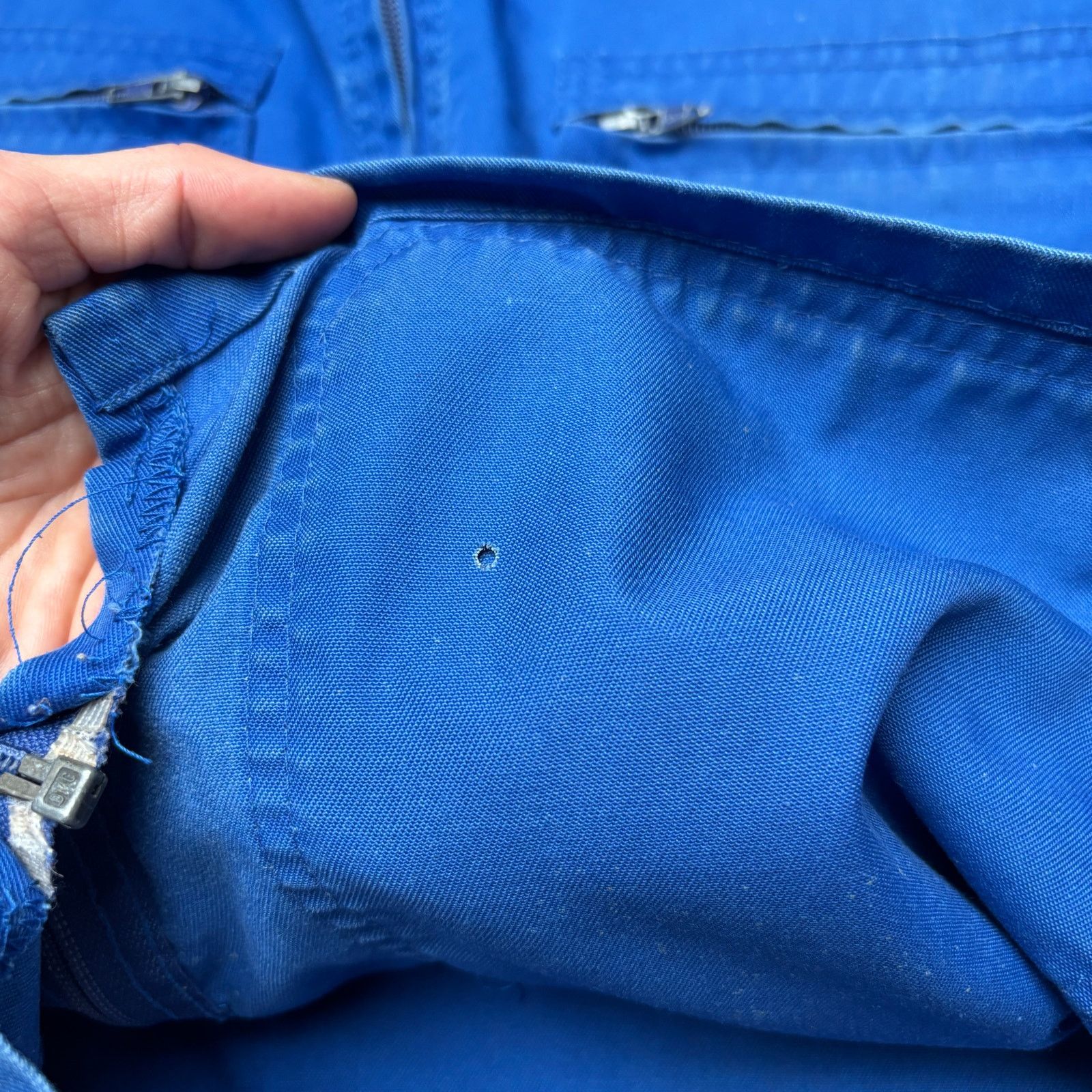 Vintage Vintage 60s French Workwear Zip Jacket Boxy Cropped XL Size US XL / EU 56 / 4 - 13 Thumbnail