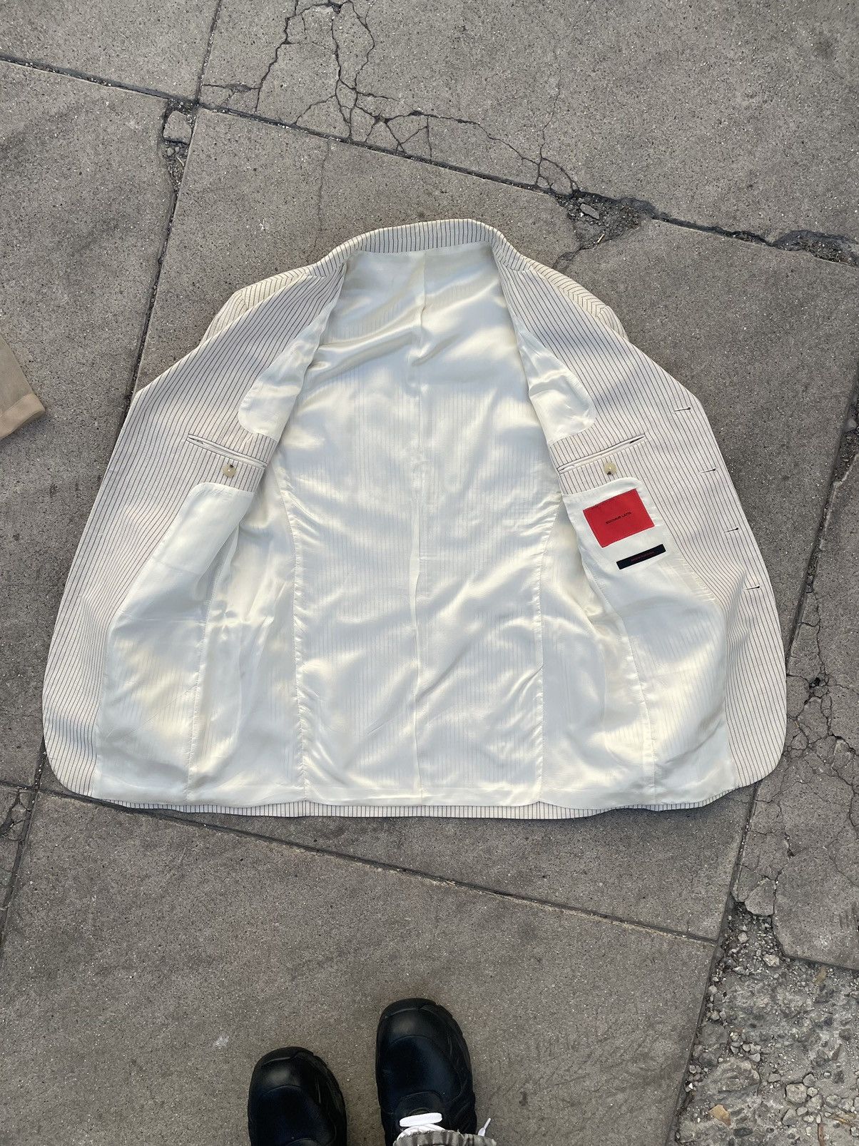Eckhaus Latta SUN STRIPE BLAZER Size US M / EU 48-50 / 2 - 2 Thumbnail