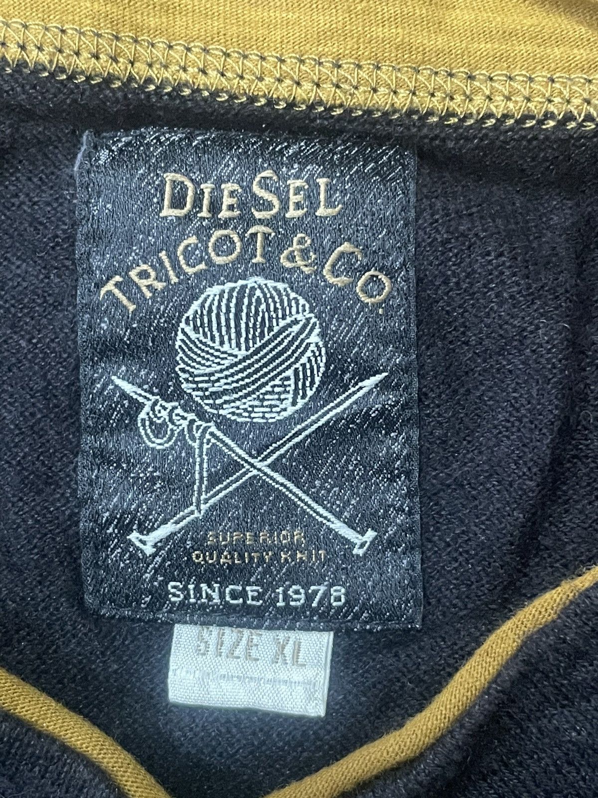 Diesel Diesel Tricot &Co Long Sleeves Size US XL / EU 56 / 4 - 3 Thumbnail