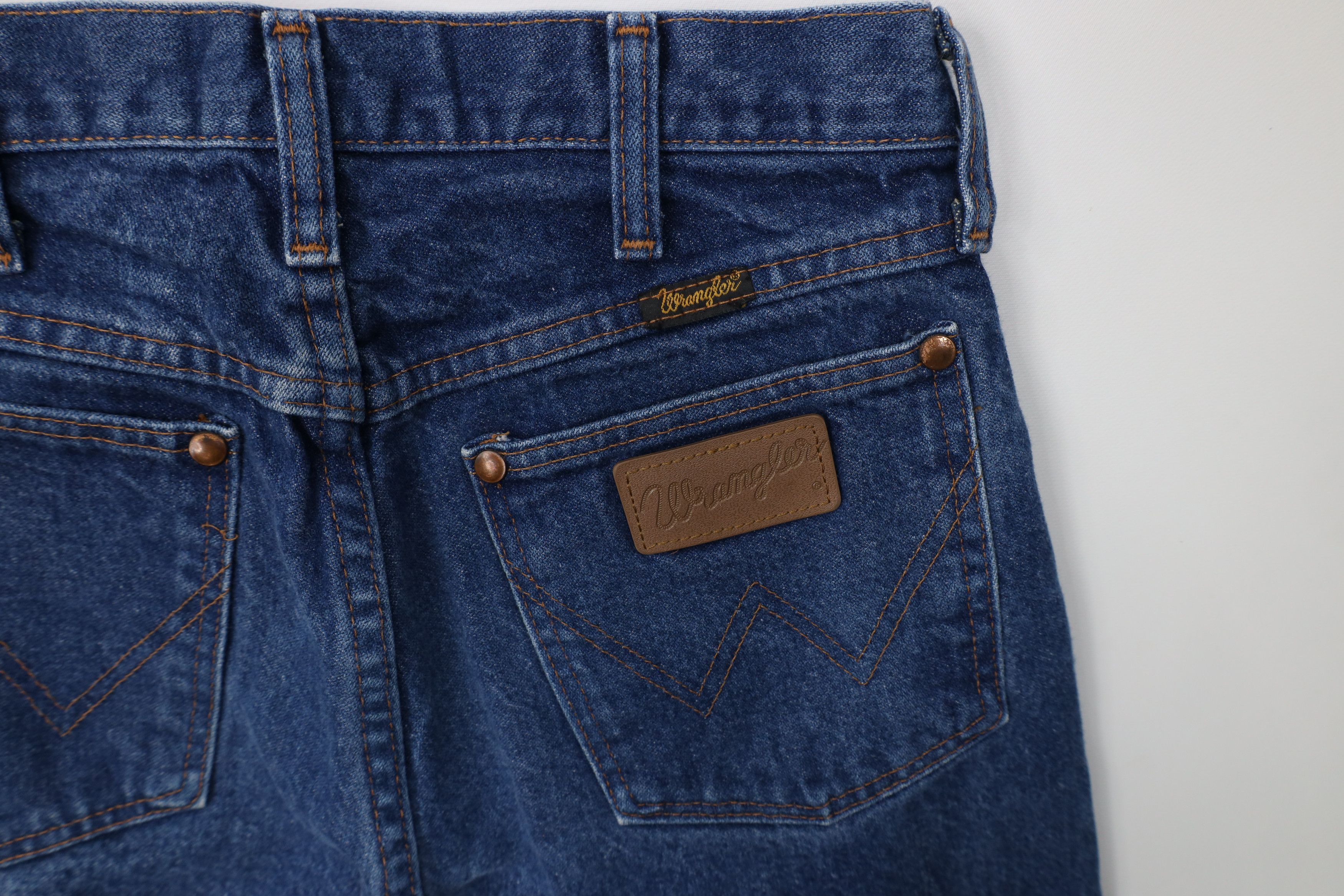 Wrangler Vintage 90s Wrangler Western Straight Leg Denim Jeans USA Size US 29 - 13 Thumbnail
