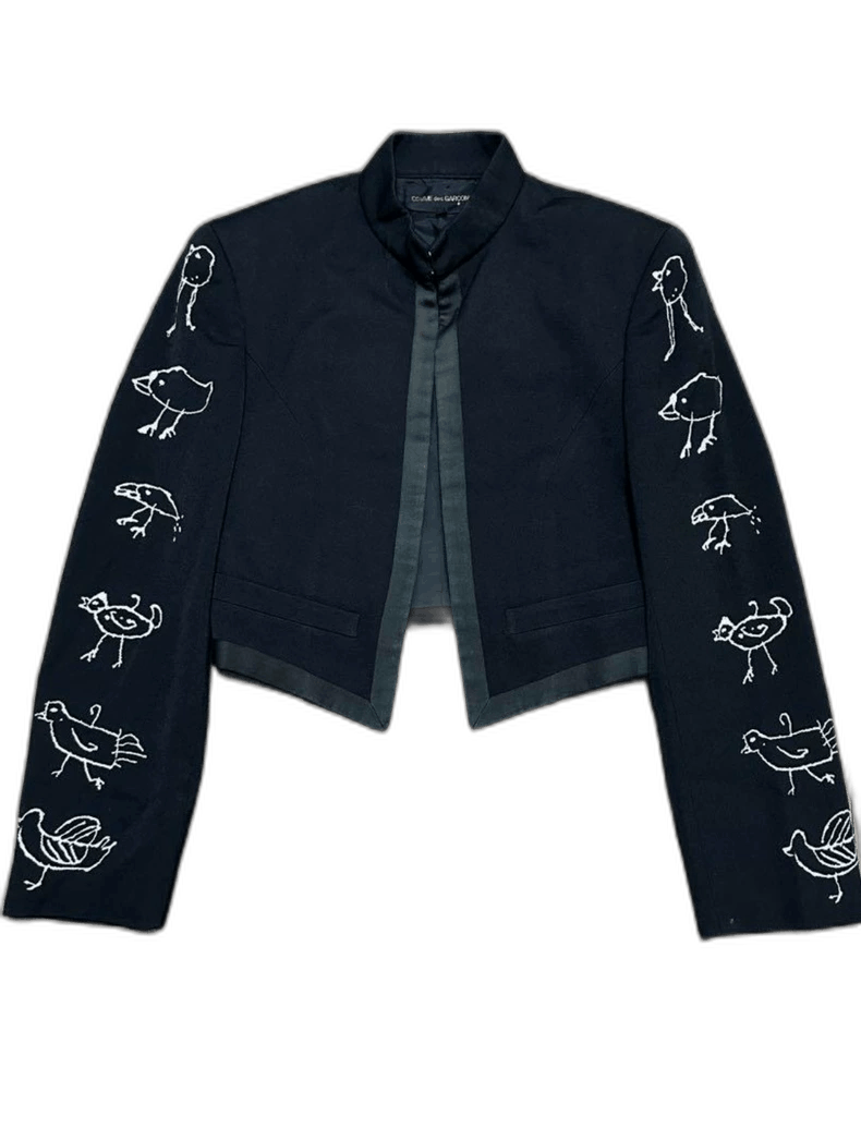 Comme des Garcons comme des garcons embroidered short jacket Size US S / EU 44-46 / 1 - 1 Thumbnail
