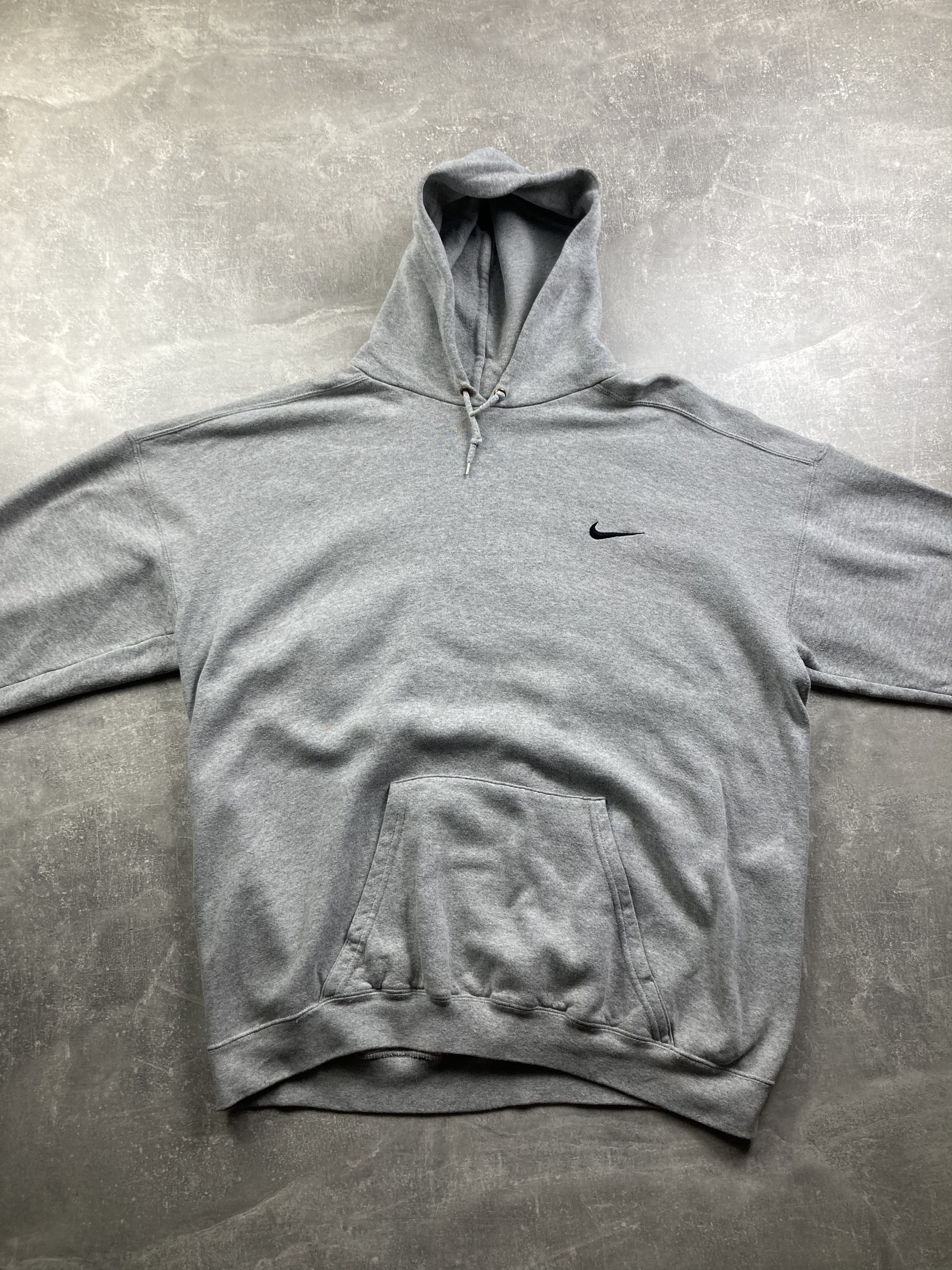 Nike Vintage 90s Nike gray oversize baggy hoodie made in USA Size US L / EU 52-54 / 3 - 6 Thumbnail