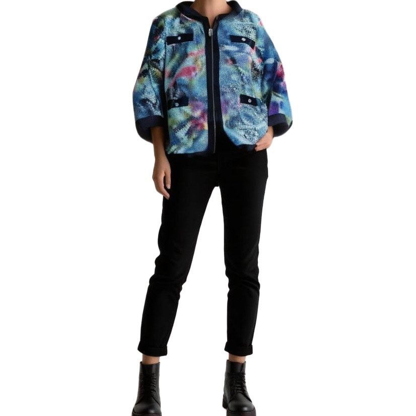 Other Michael Simon Sequin Purple Jacket Womens 1X Plus Size Size XL / US 12-14 / IT 48-50 - 1 Thumbnail