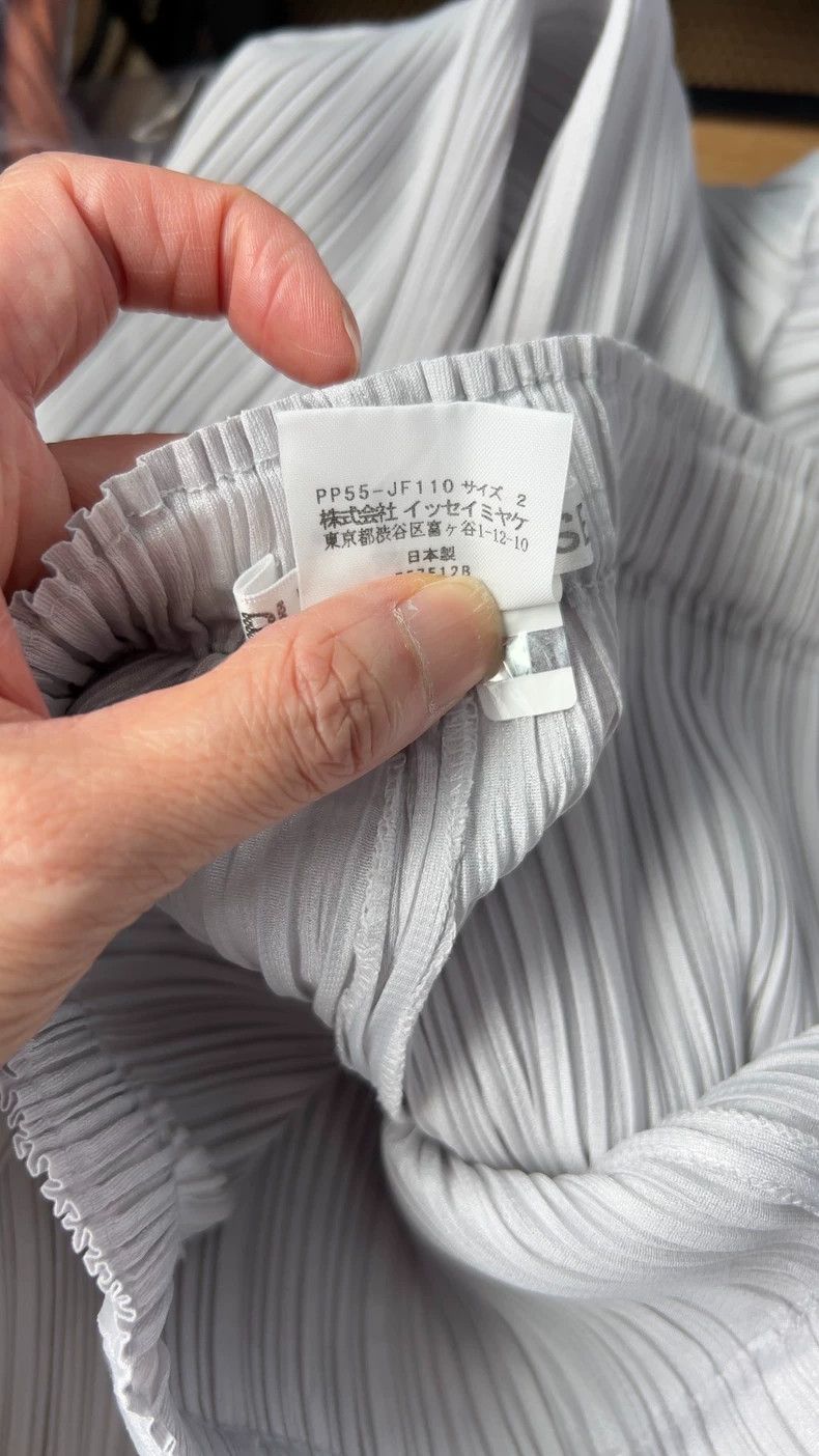 Issey Miyake issey miyake size:2 Light grey pleated pants Size 42" / US 20 - 5 Thumbnail