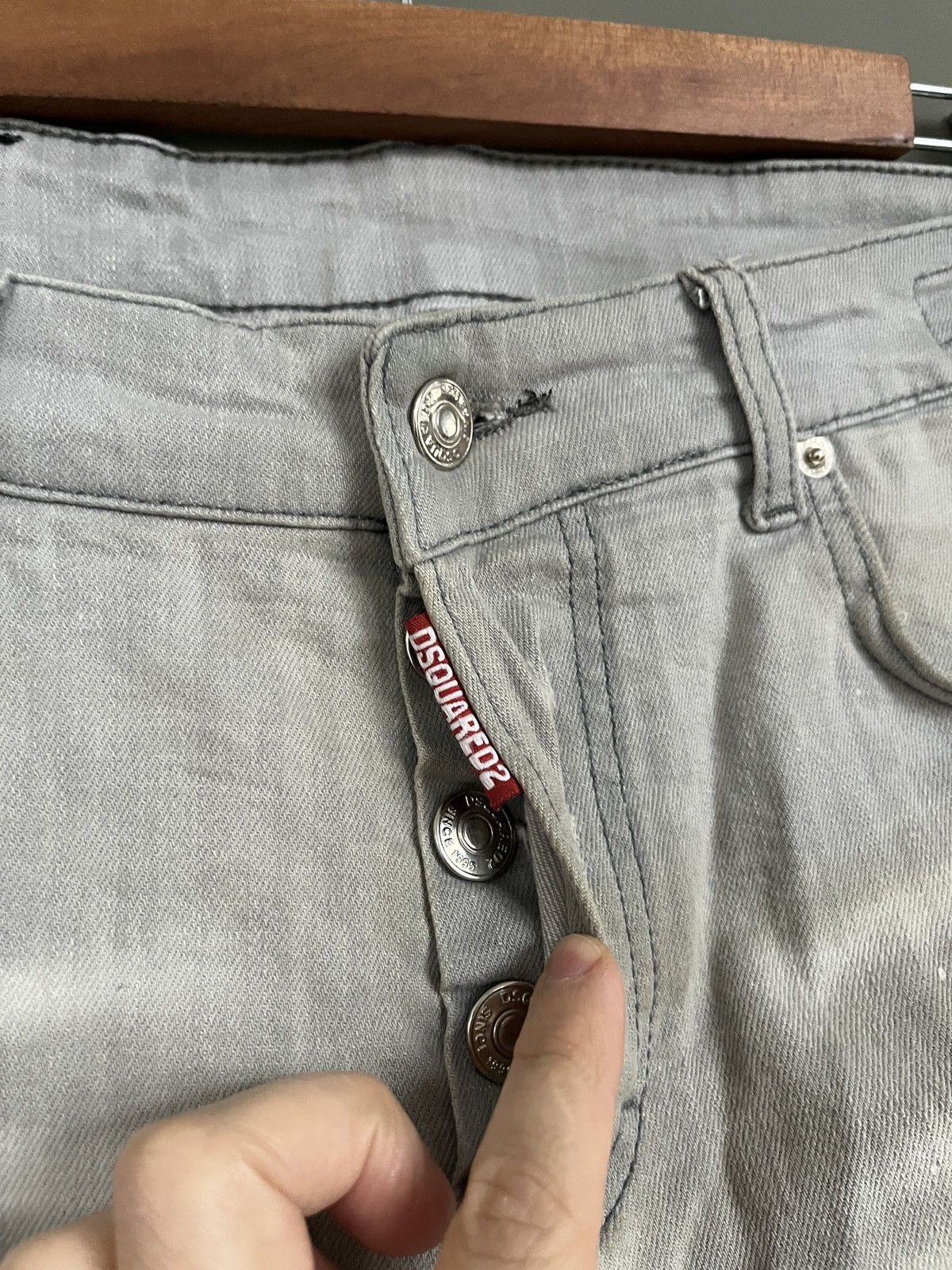 Dsquared2 Dsquared2 Distressed Gray Shorts Size US 32 / EU 48 - 10 Thumbnail