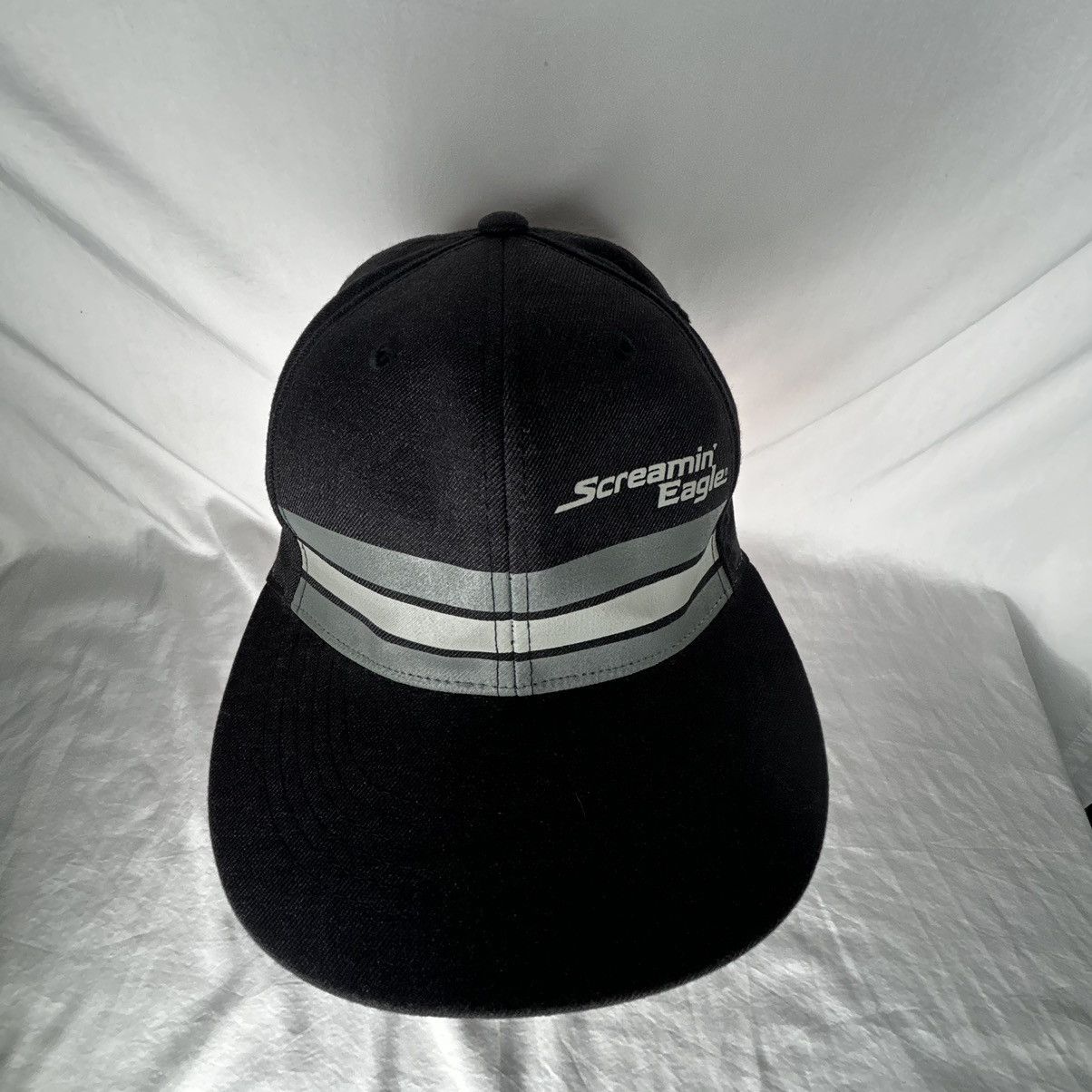 Harley Davidson Harley Davidson Racing Screaming Eagle Flex-Fit sz S/M Size ONE SIZE - 4 Thumbnail