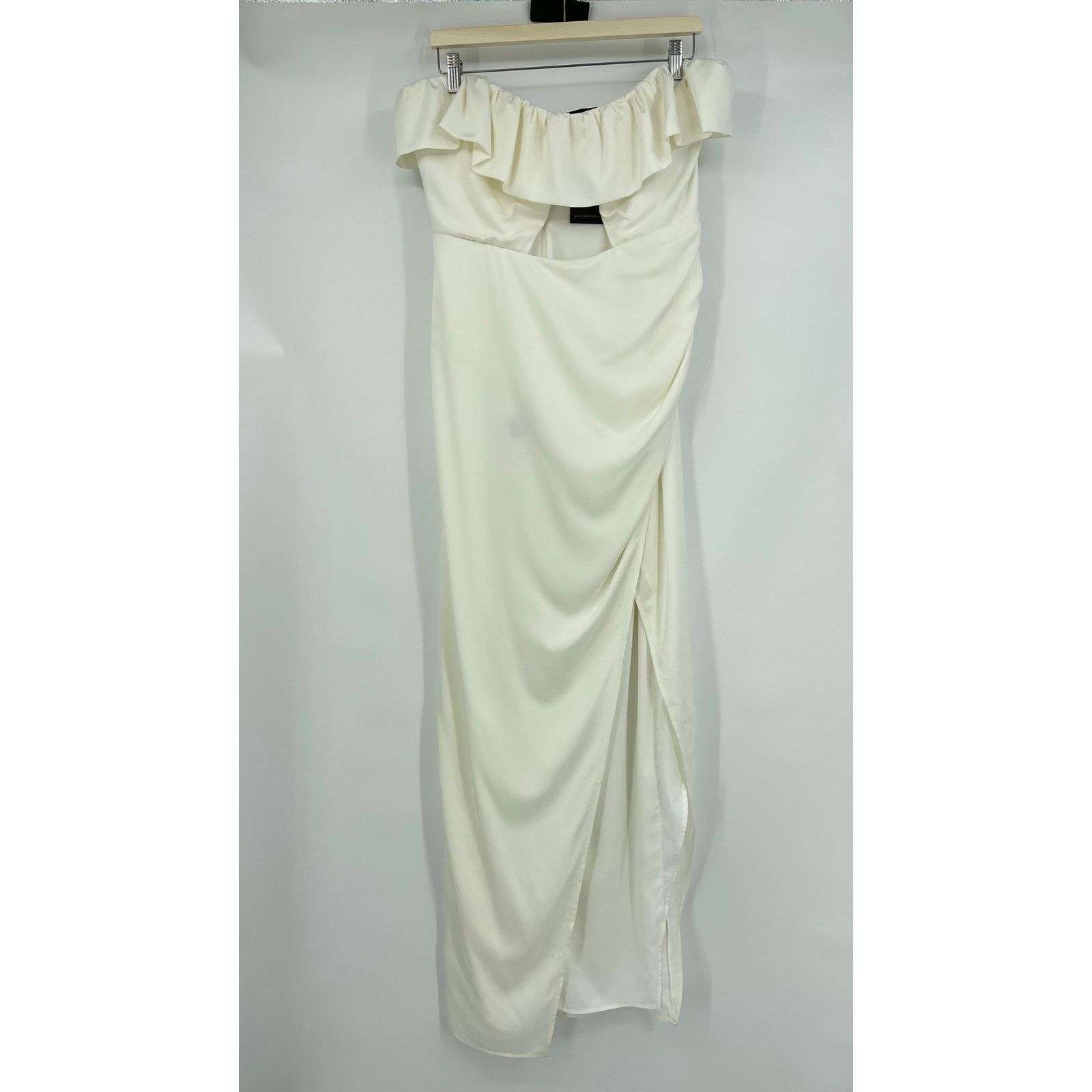 REVOLVE Michael Costello x REVOLVE | NWT Jun Gown in Ivory Maxi XL Size XL / US 12-14 / IT 48-50 - 4 Thumbnail