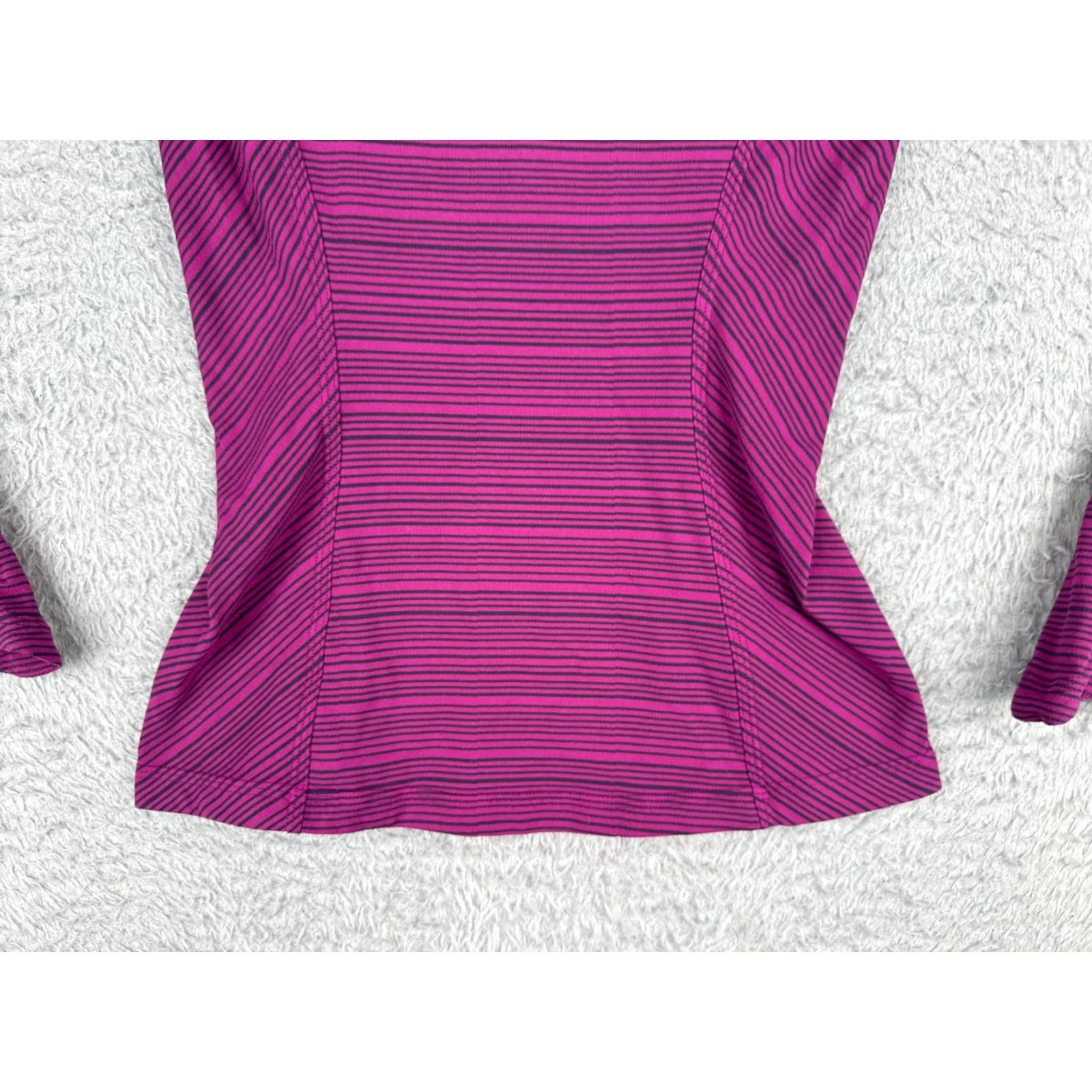 Lululemon Lululemon Shirt Women Purple 2 Long Sleeve Kanto Catch Me W3K61S Size XS / US 0-2 / IT 36-38 - 5 Thumbnail
