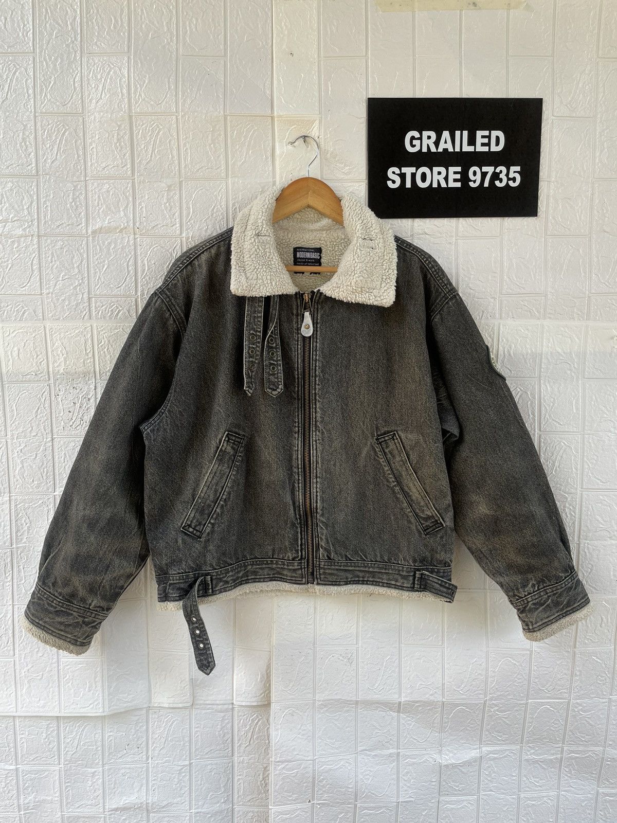 Japanese Brand Japanese Brand Modenrn Basic Denim Jacket Size US M / EU 48-50 / 2 - 1 Thumbnail