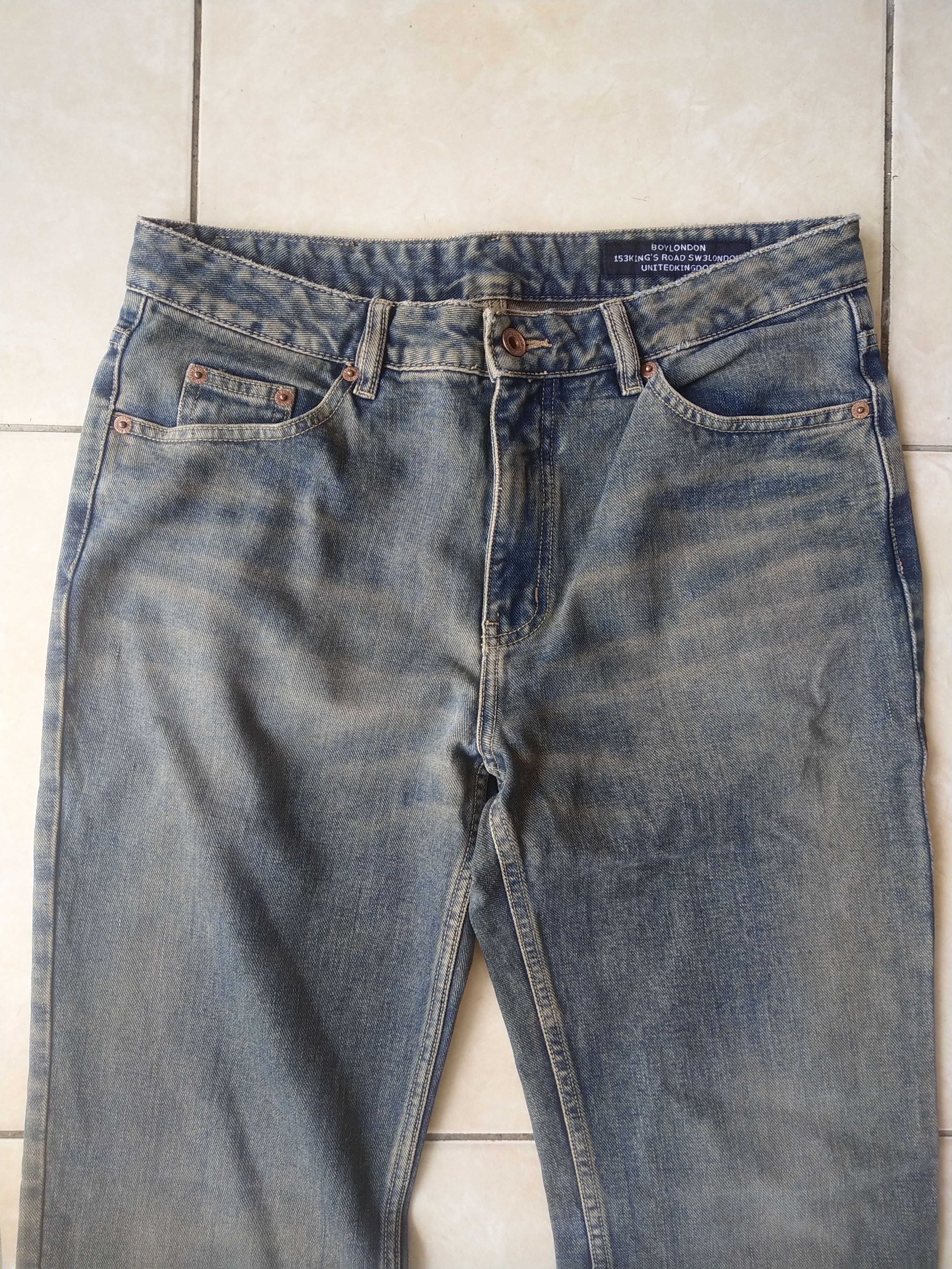 Boy London Boy London Archive Mud Wash Denim Jeans Size US 31 - 3 Thumbnail