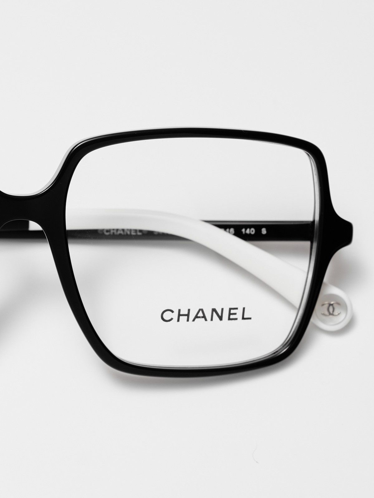 Chanel Chanel 0CH3448 1656 black white Size ONE SIZE - 9 Thumbnail