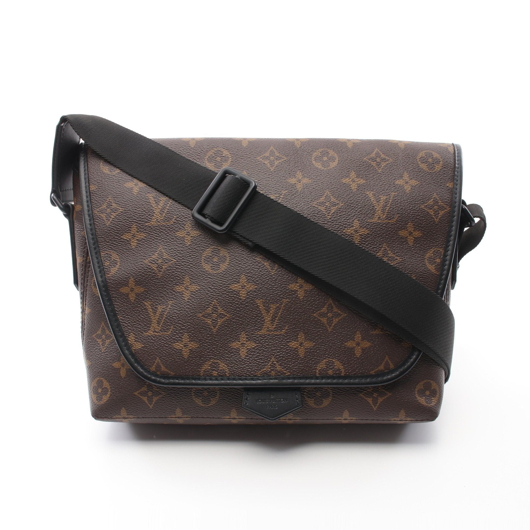 Louis Vuitton Louis Vuitton Magnetic Messenger Monogram Macassar Shoulder Bag Leather Brown Black Size ONE SIZE - 1 Thumbnail