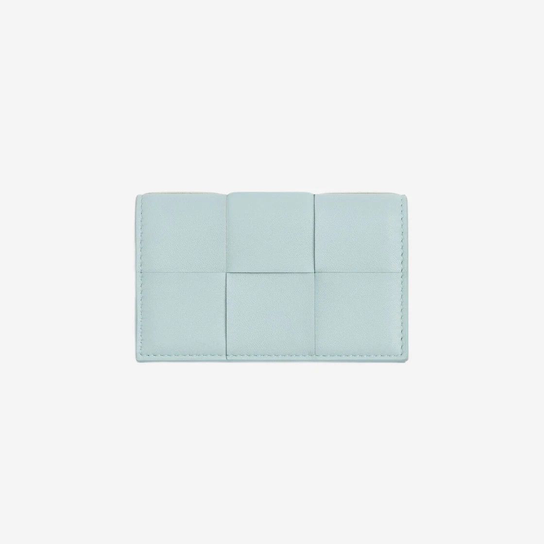 Bottega Veneta o1n1vont0125 Size: OS / Business Card Case in Teal Size ONE SIZE - 1 Thumbnail
