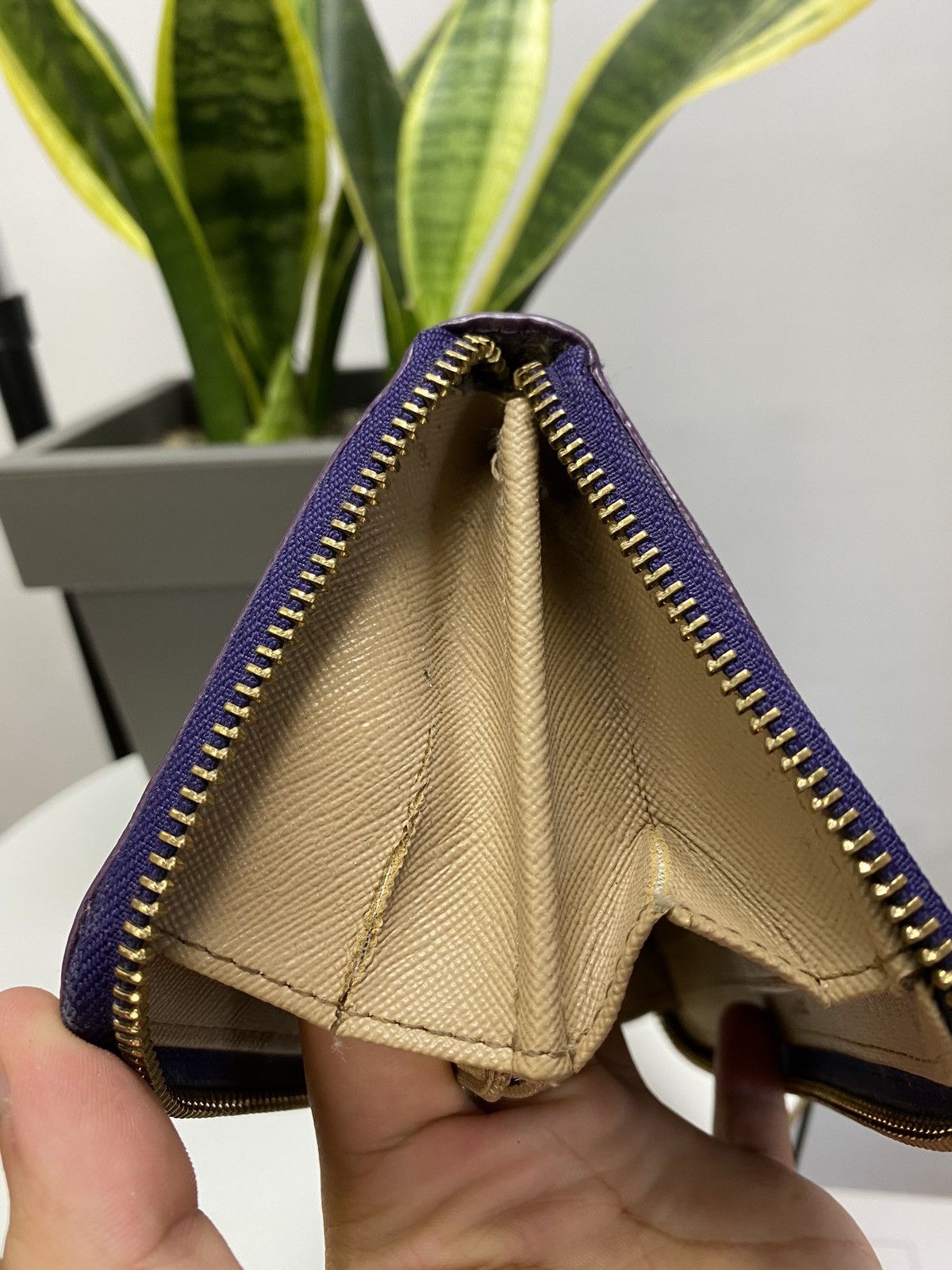 DKNY DKNY Women Purple Wallet Size ONE SIZE - 18 Thumbnail