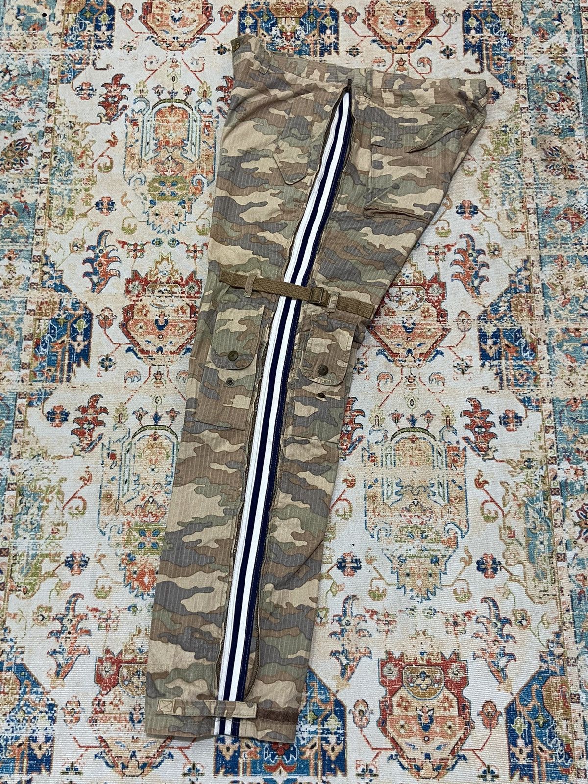 PPFM RARE💥PPFM Hypric Track Long Zipper Camouflage Tactical Pants Size US 33 - 19 Thumbnail