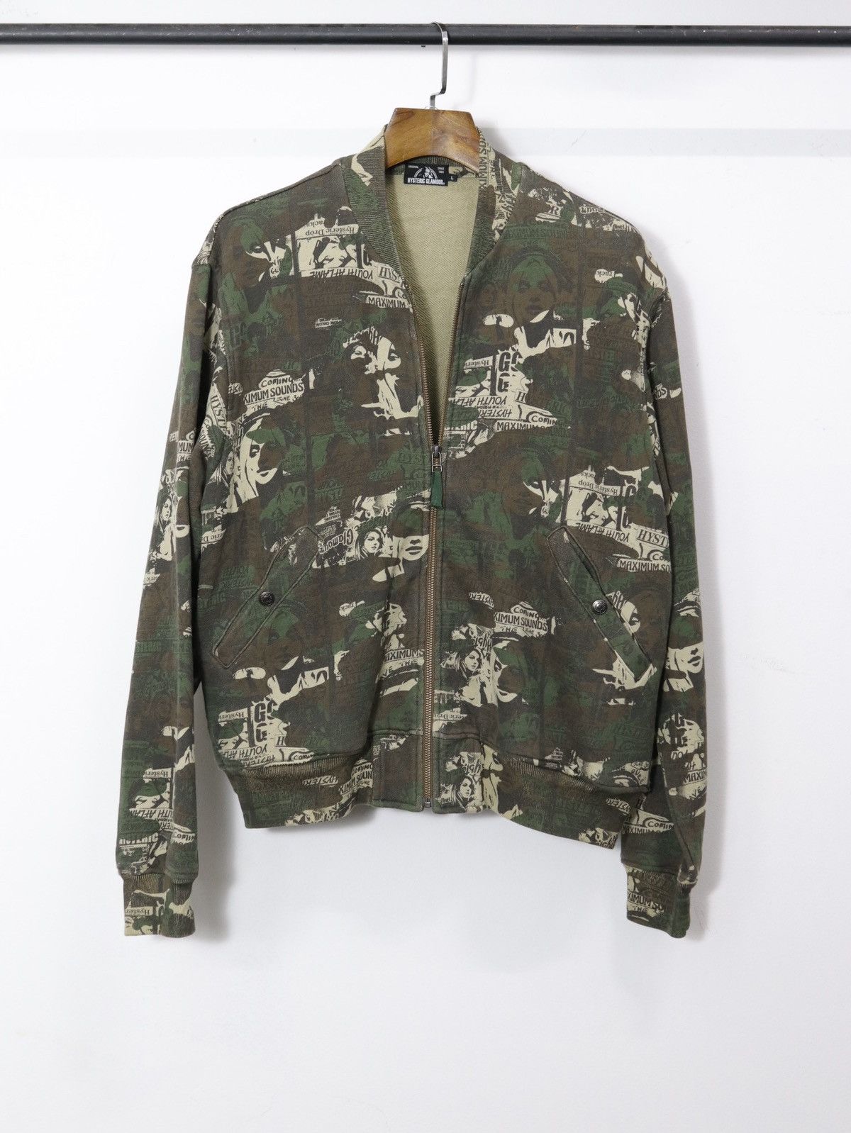 Hysteric Glamour Camo Jacket | Grailed