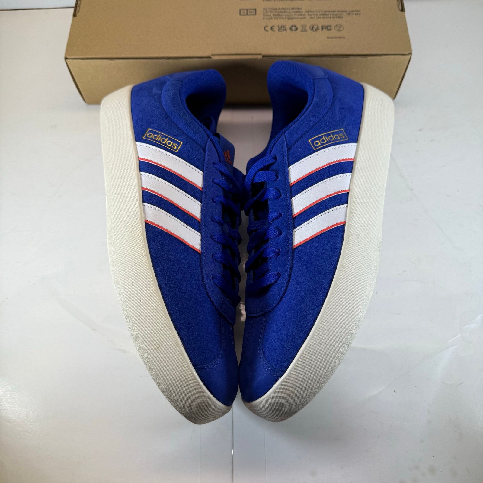 Adidas Adidas VL Court 3.0 Blue/White Size 10 Men Size US 10 / EU 43 - 5 Thumbnail